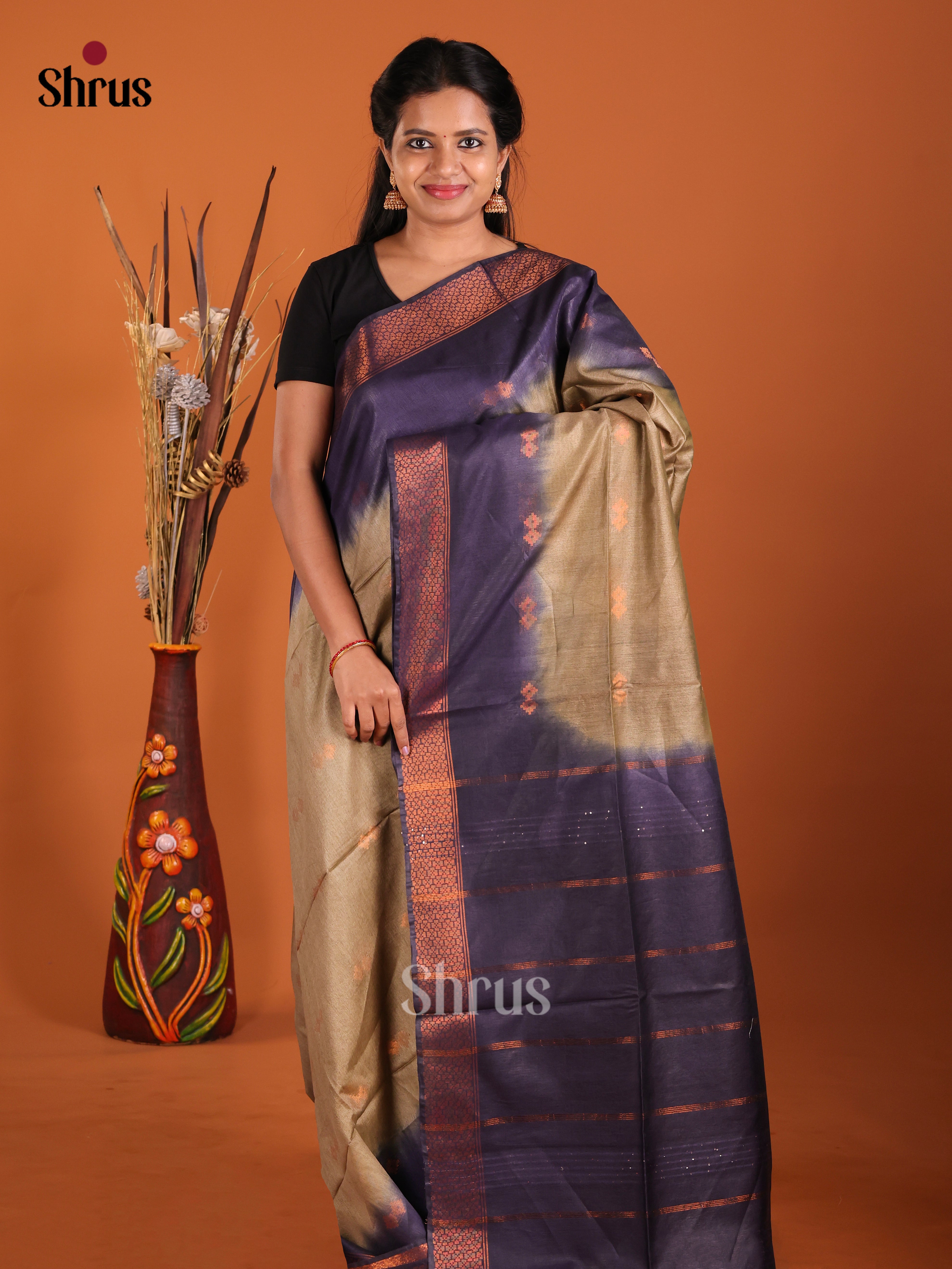 DIS23273 - Semi Tussar Saree