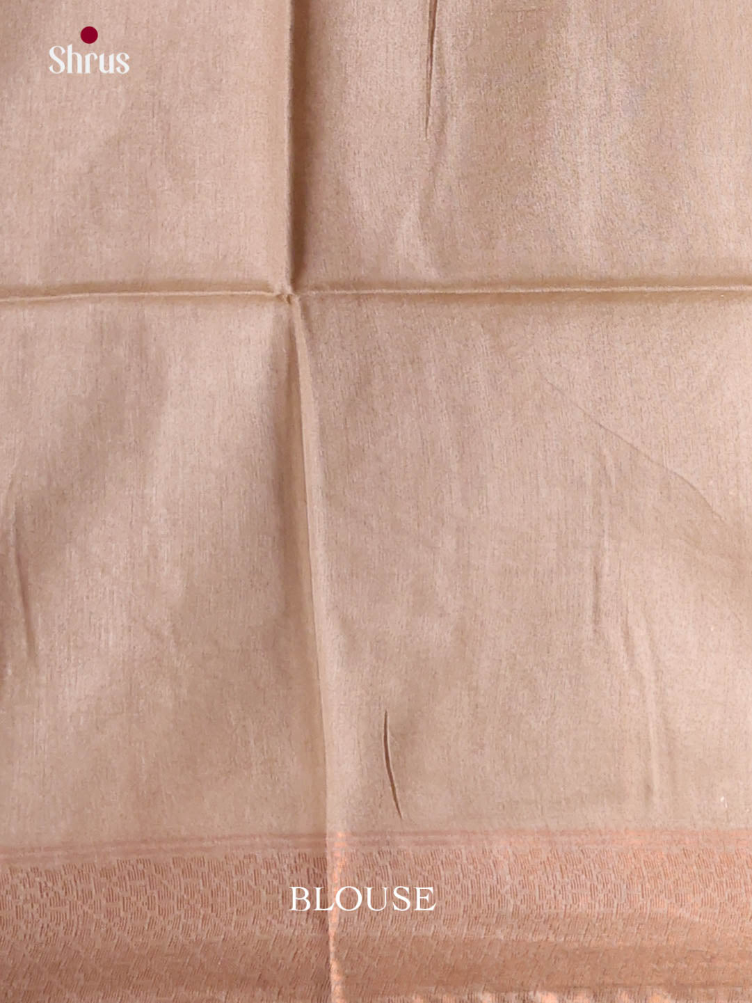 Purple & Grey - Semi Tussar Saree