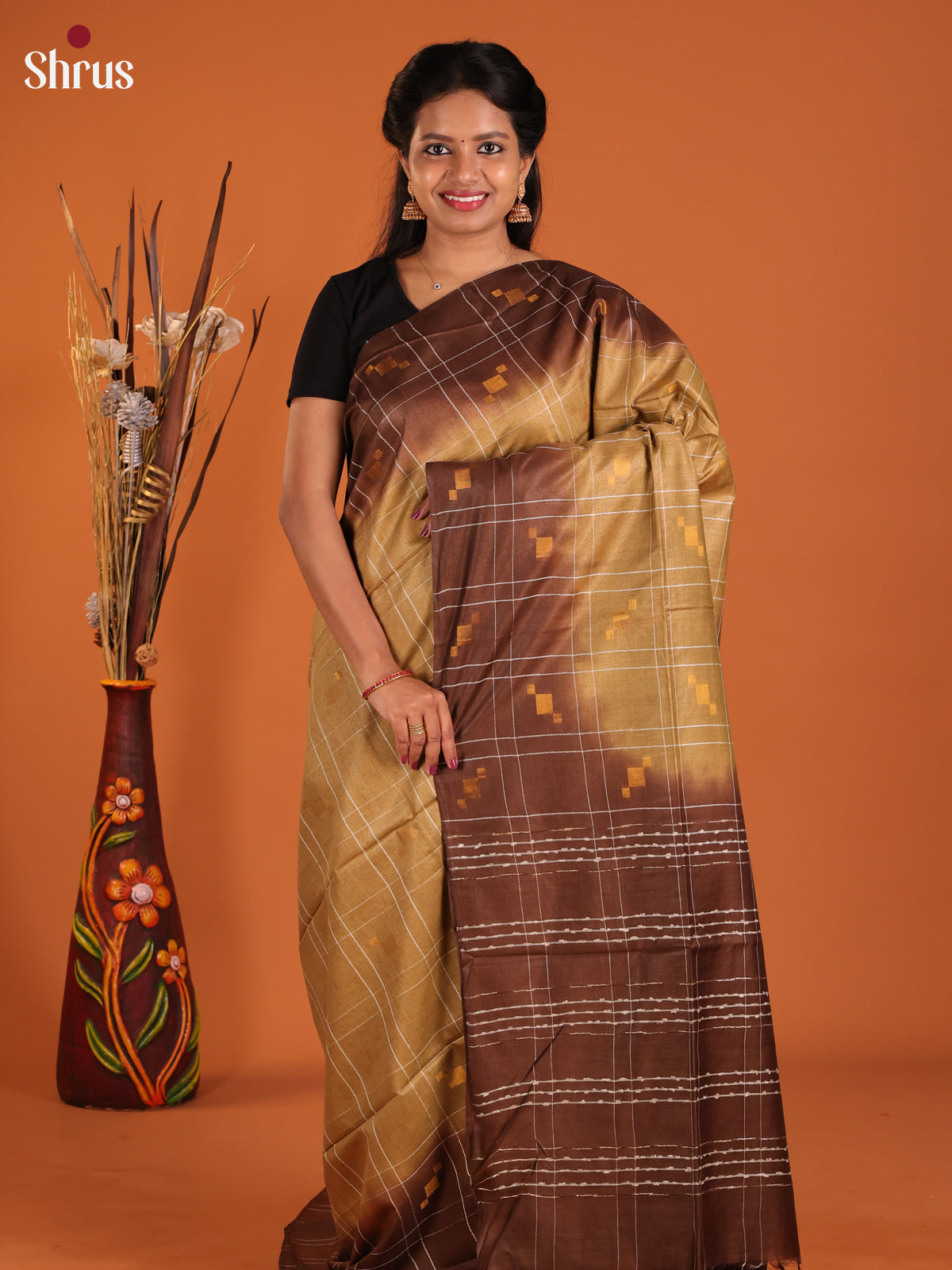 DIS23281 - Semi Tussar Saree