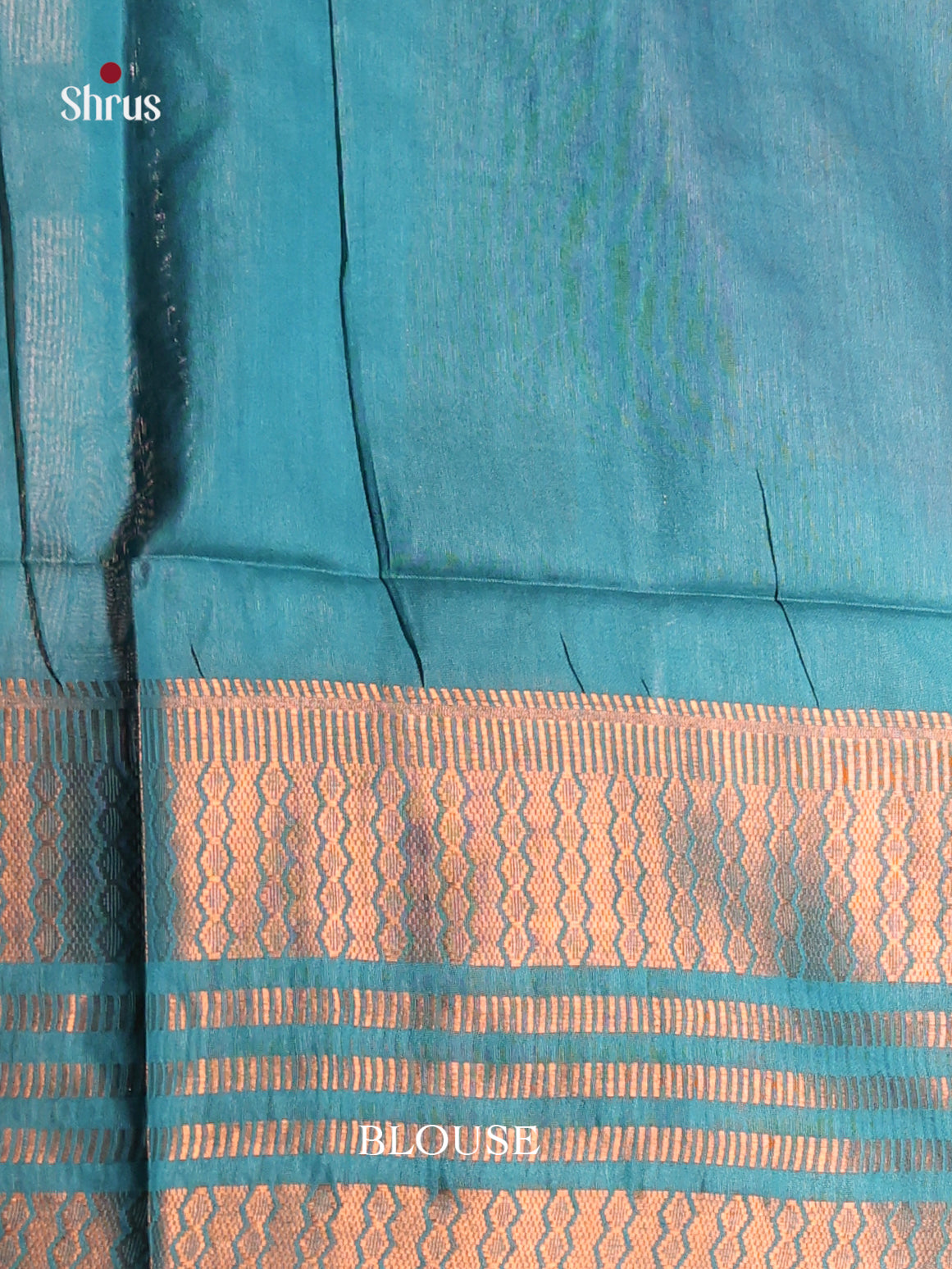 Pink & Blue - Semi Tussar Saree