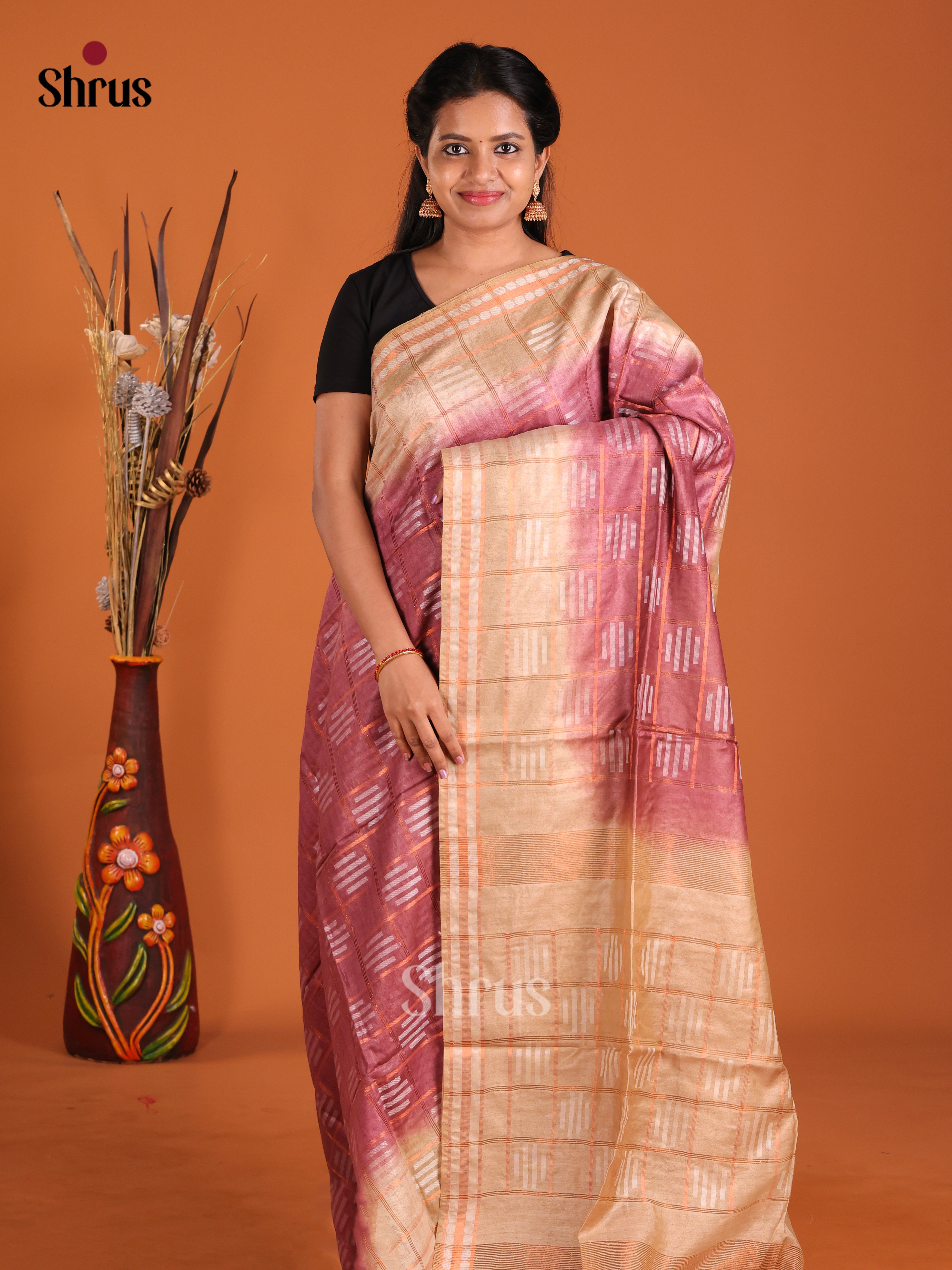 DIS23299 - Semi Tussar Saree