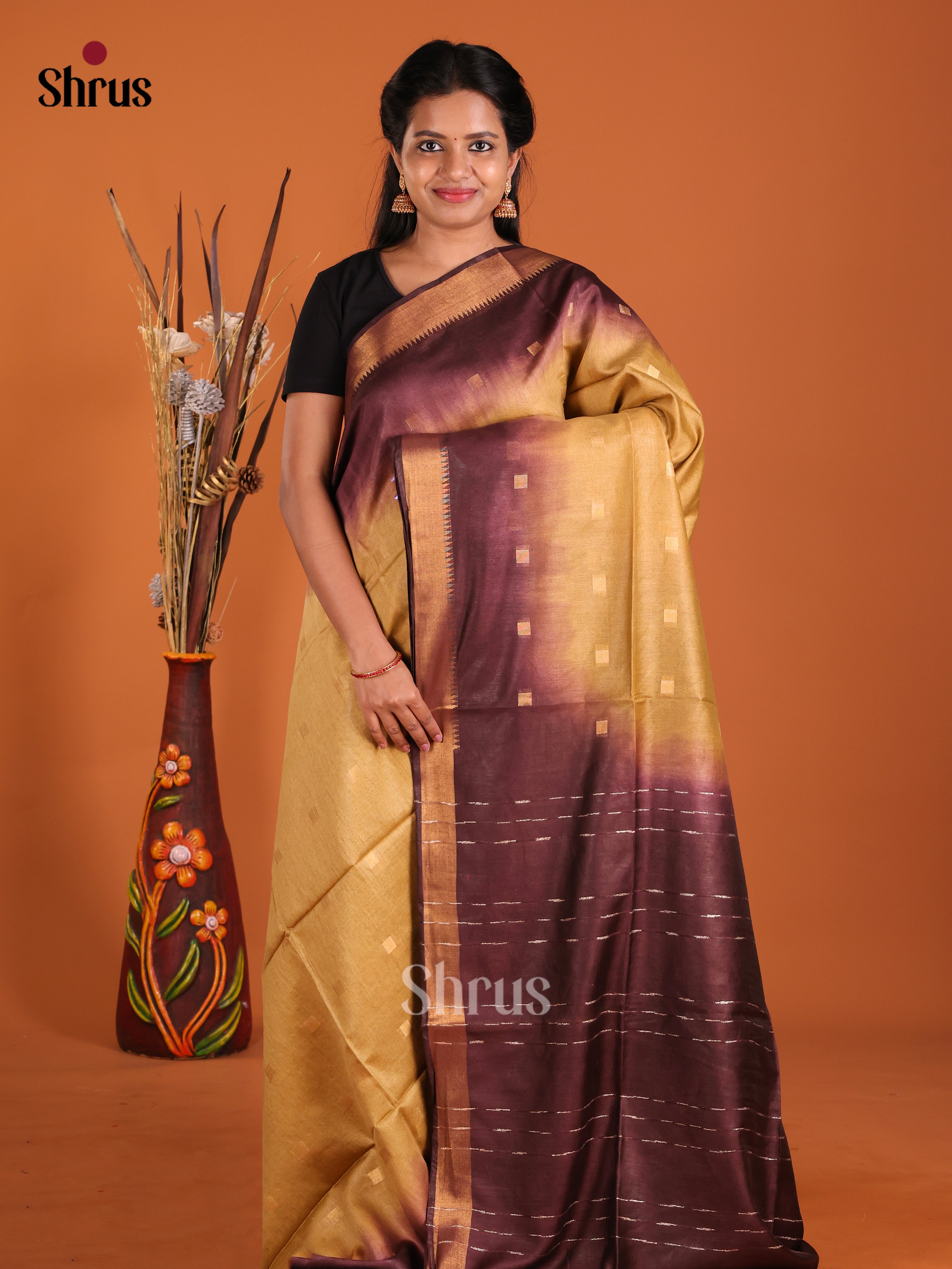 DIS23304 - Semi Tussar Saree