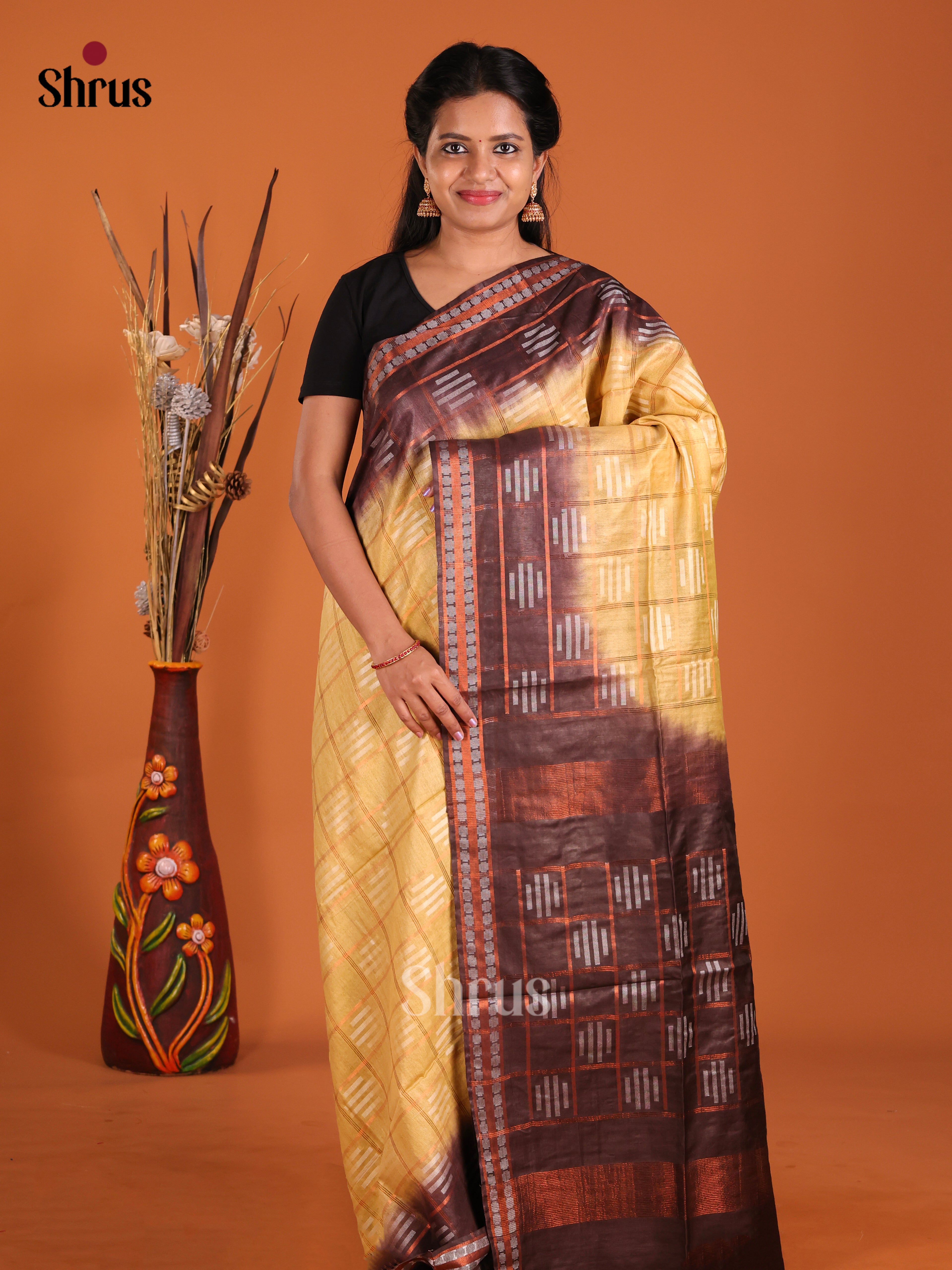 DIS23314 - Semi Tussar Saree