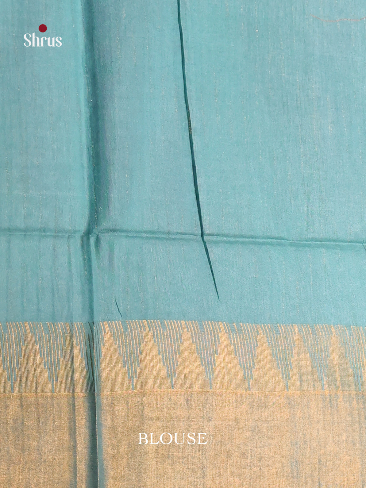 Purple & Blue - Semi Tussar Saree