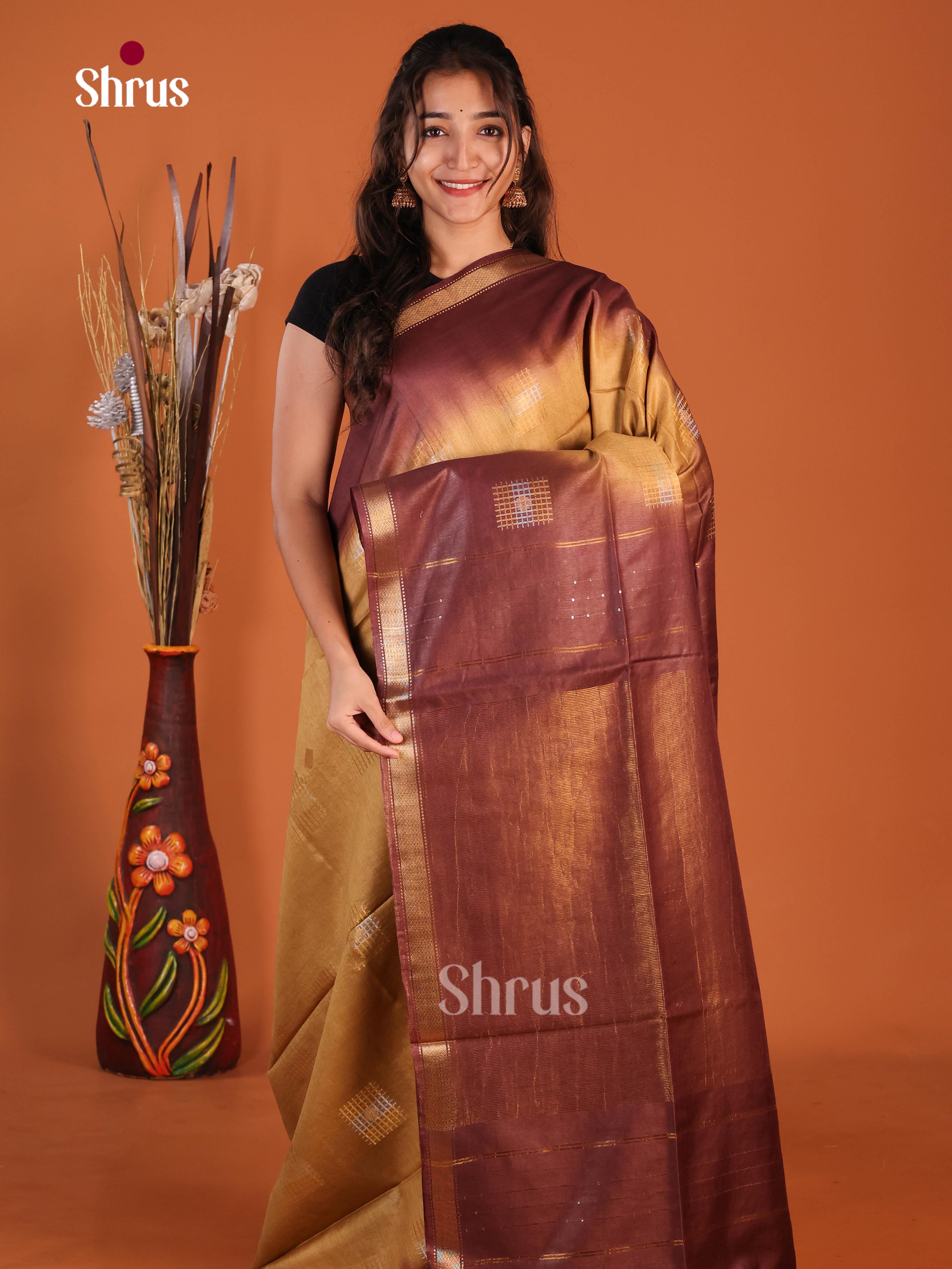 DIS23438 - Semi Tussar Saree