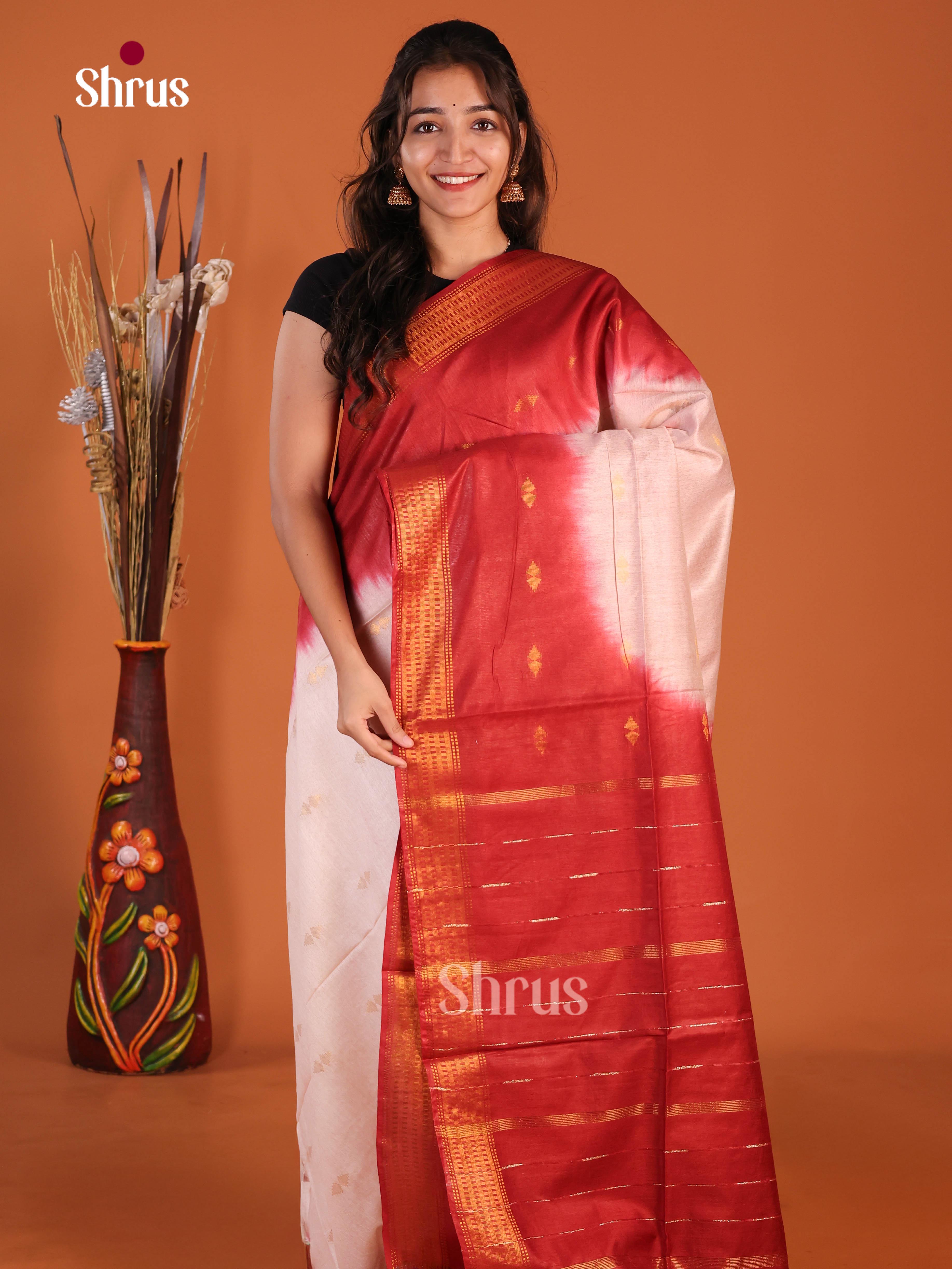 DIS23443 - Semi Tussar Saree