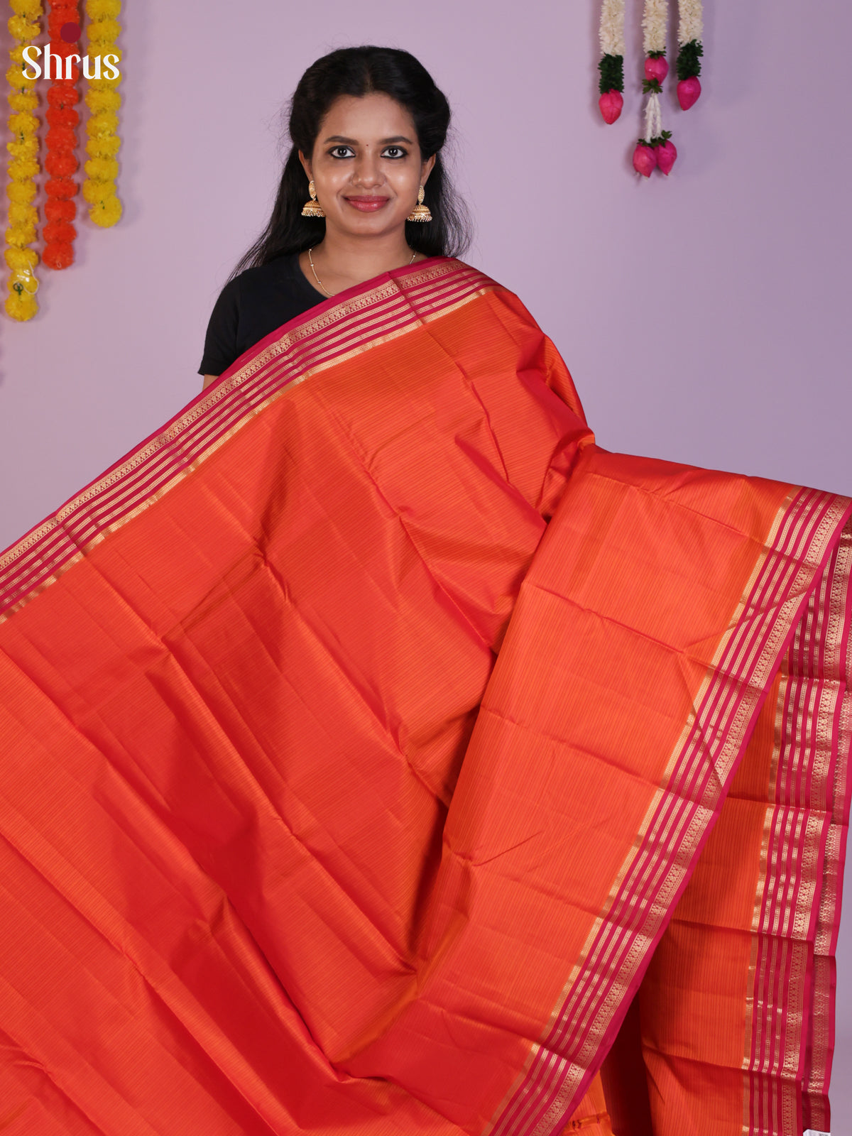 DIS23567 - Kanchipuram silk (HR) Saree - Shop on Shrus.com