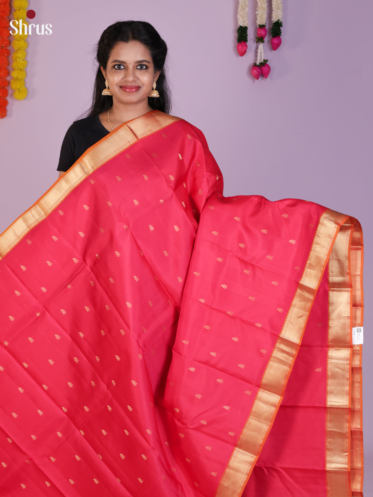 DIS23586 - Kanchipuram silk (HR) Saree - Shop on Shrus.com