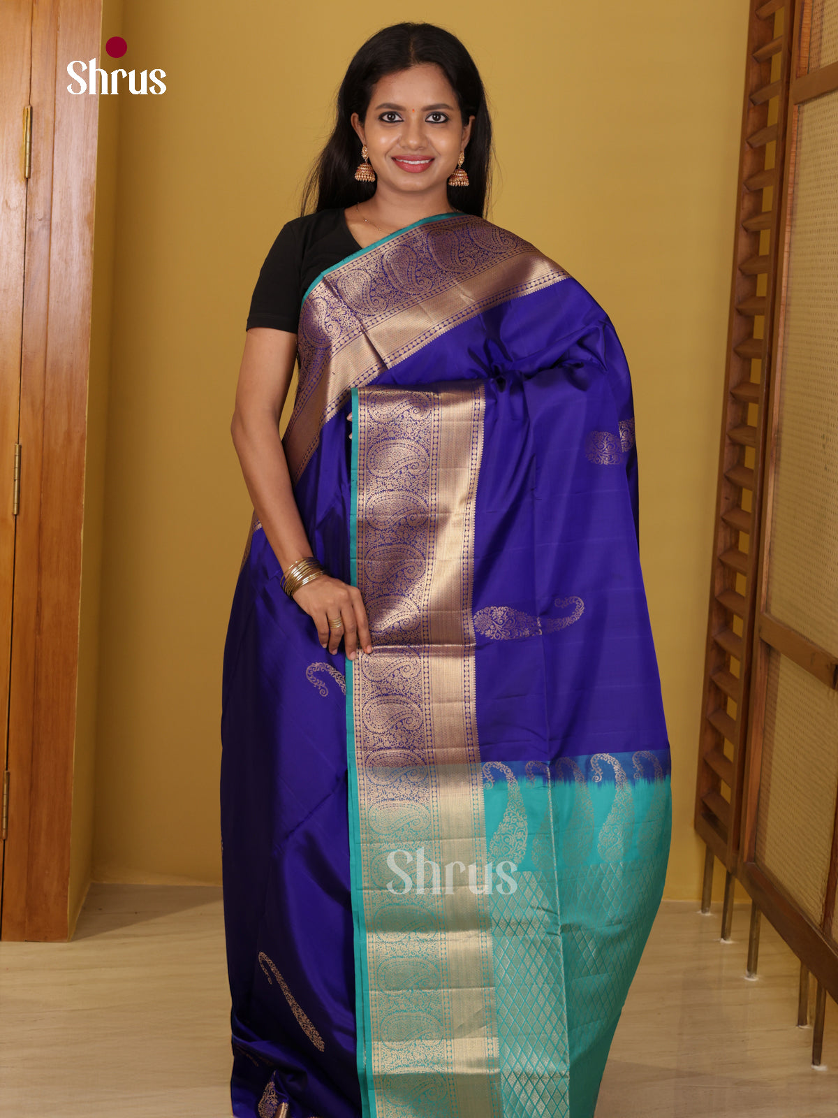 DIS23644 - Soft Silk (HR) Saree - Shop on Shrus.com