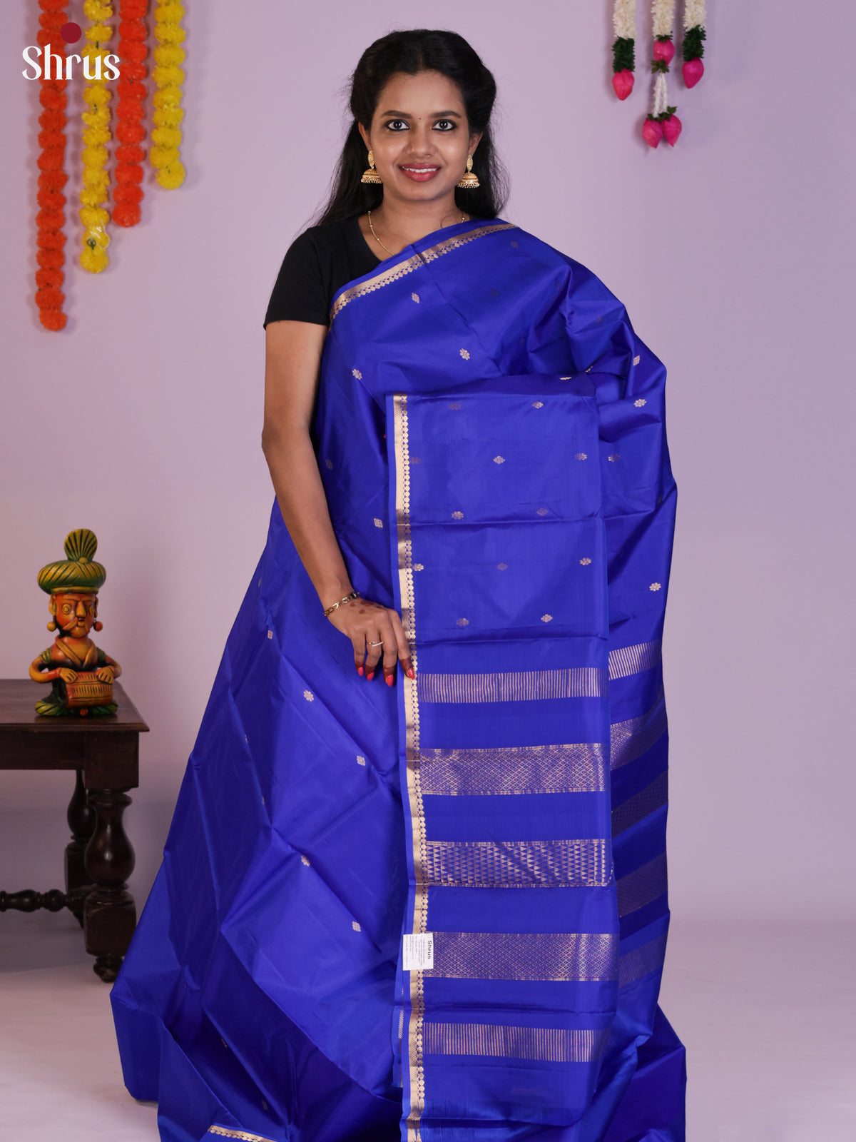 DIS23722 - Kanchipuram silk (LR) Saree - Shop on Shrus.com
