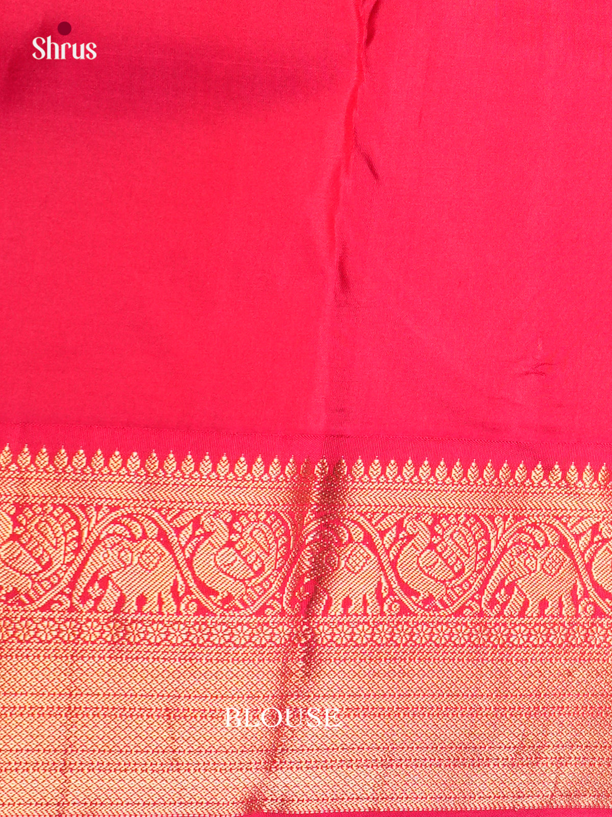 DIS23786 - Kanchipuram silk (HR) Saree