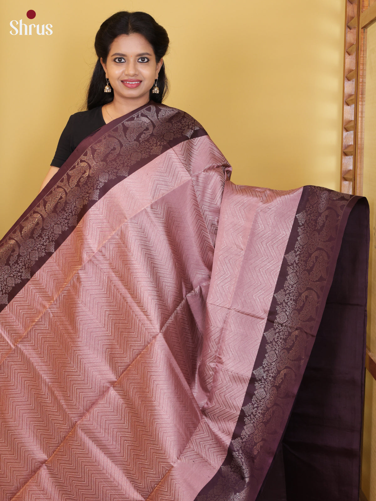 DIS23932 - Soft Silk (HR) Saree - Shop on Shrus.com