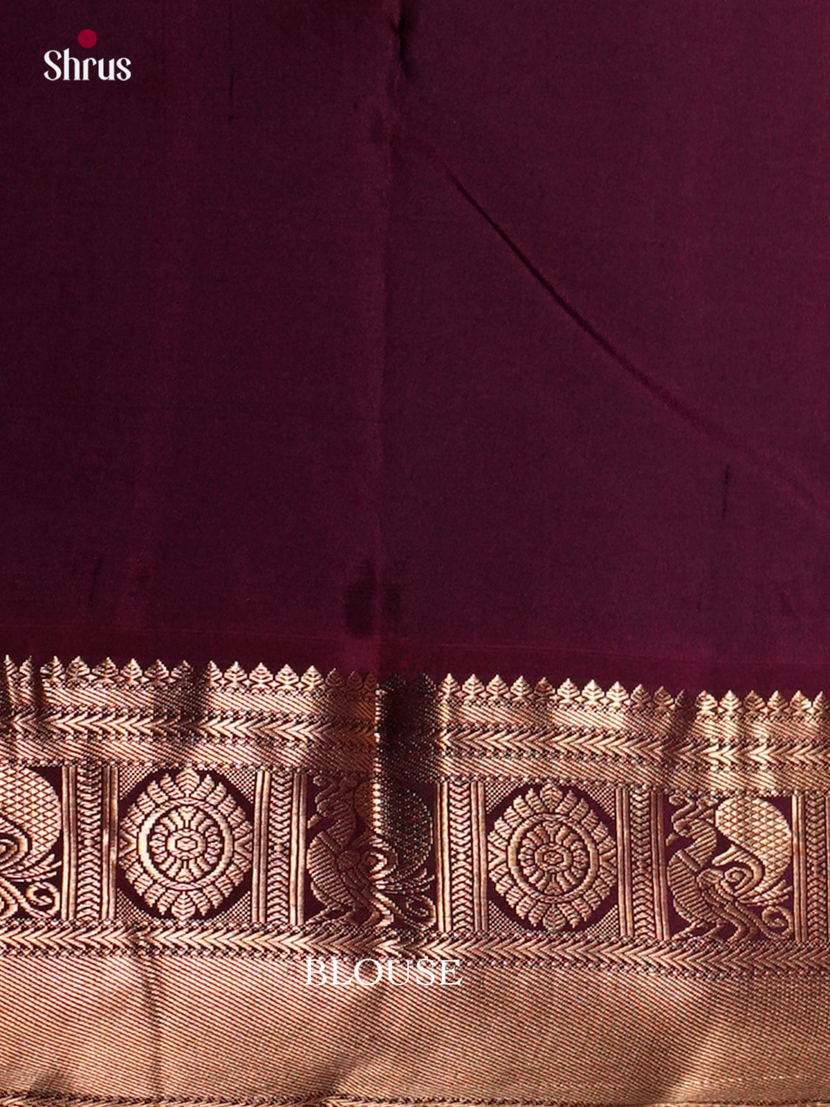 DIS23973 - Kanchipuram silk (HR) Saree - Shop on Shrus.com