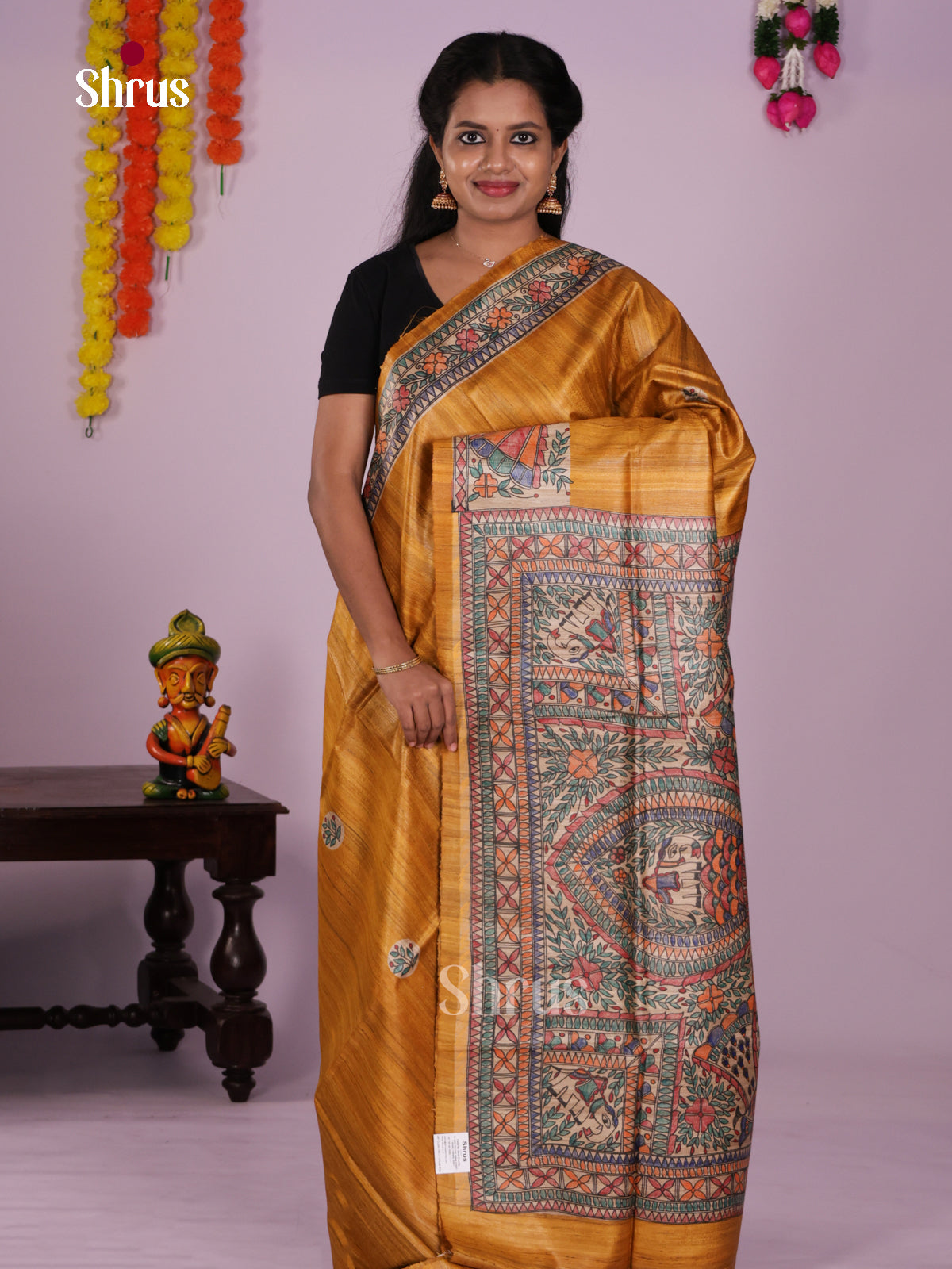 DIS24025 - Tussar Saree - Shop on Shrus.com