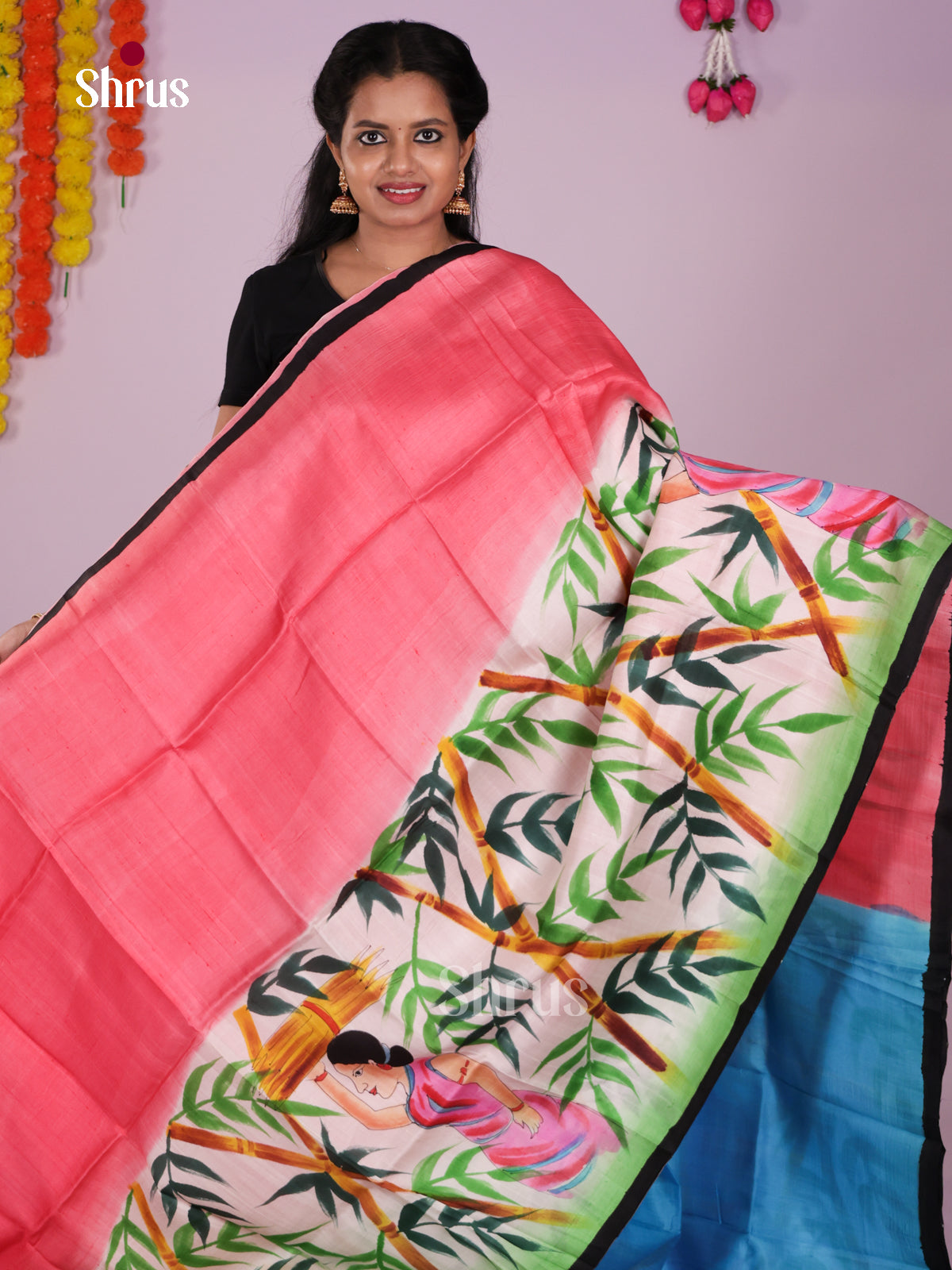 DIS24040 - Tussar Saree - Shop on Shrus.com