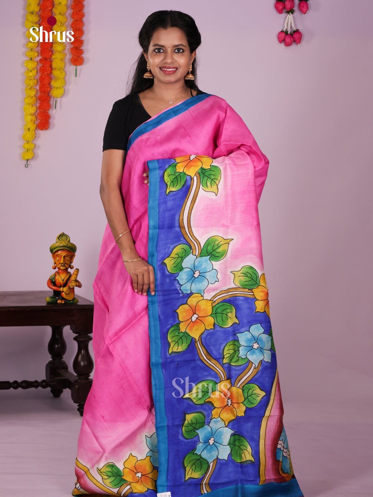 DIS24064 - Tussar Saree - Shop on Shrus.com