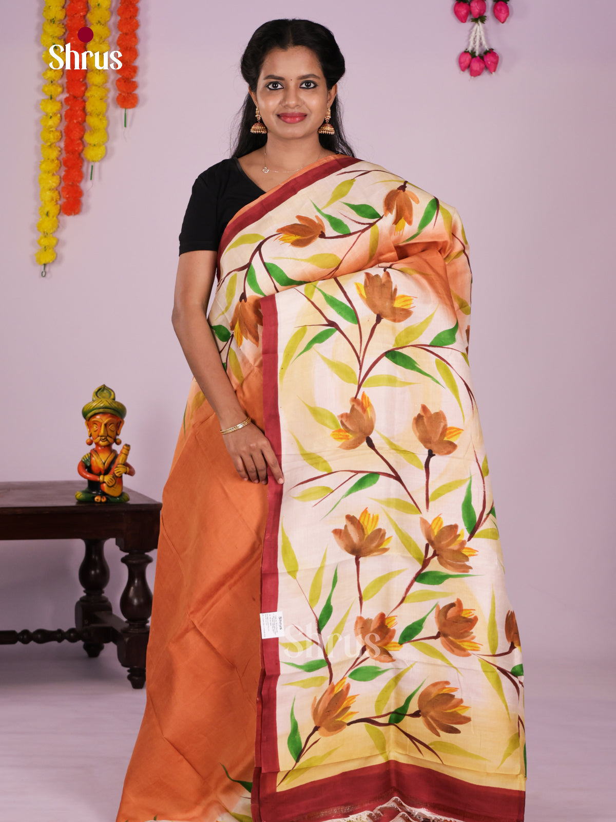 DIS24085 - Tussar Saree - Shop on Shrus.com