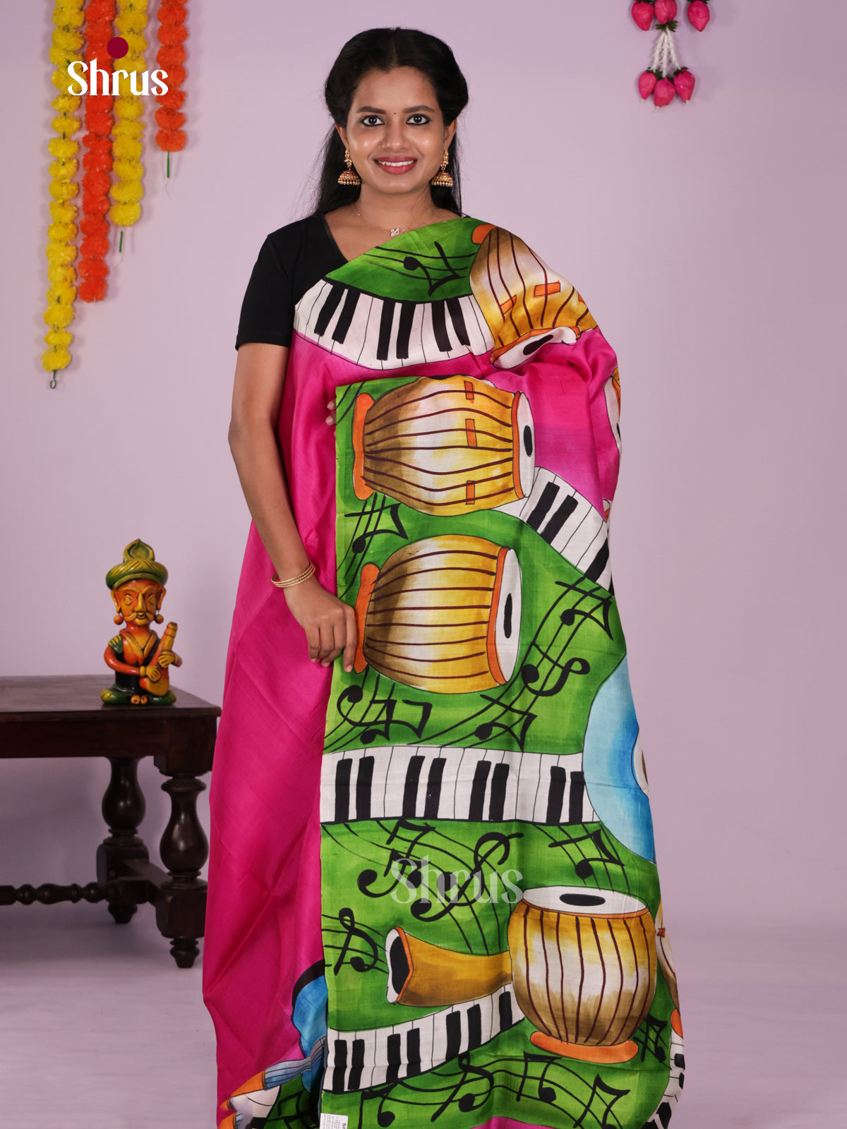 DIS24094 - Tussar Saree - Shop on Shrus.com