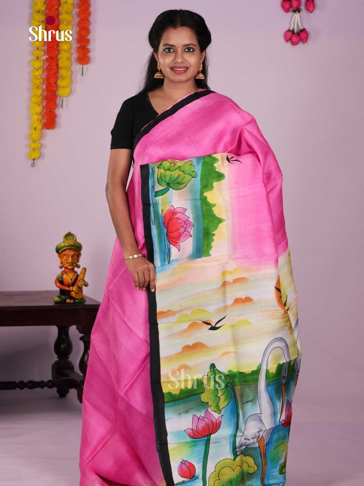 DIS24095 - Tussar Saree - Shop on Shrus.com