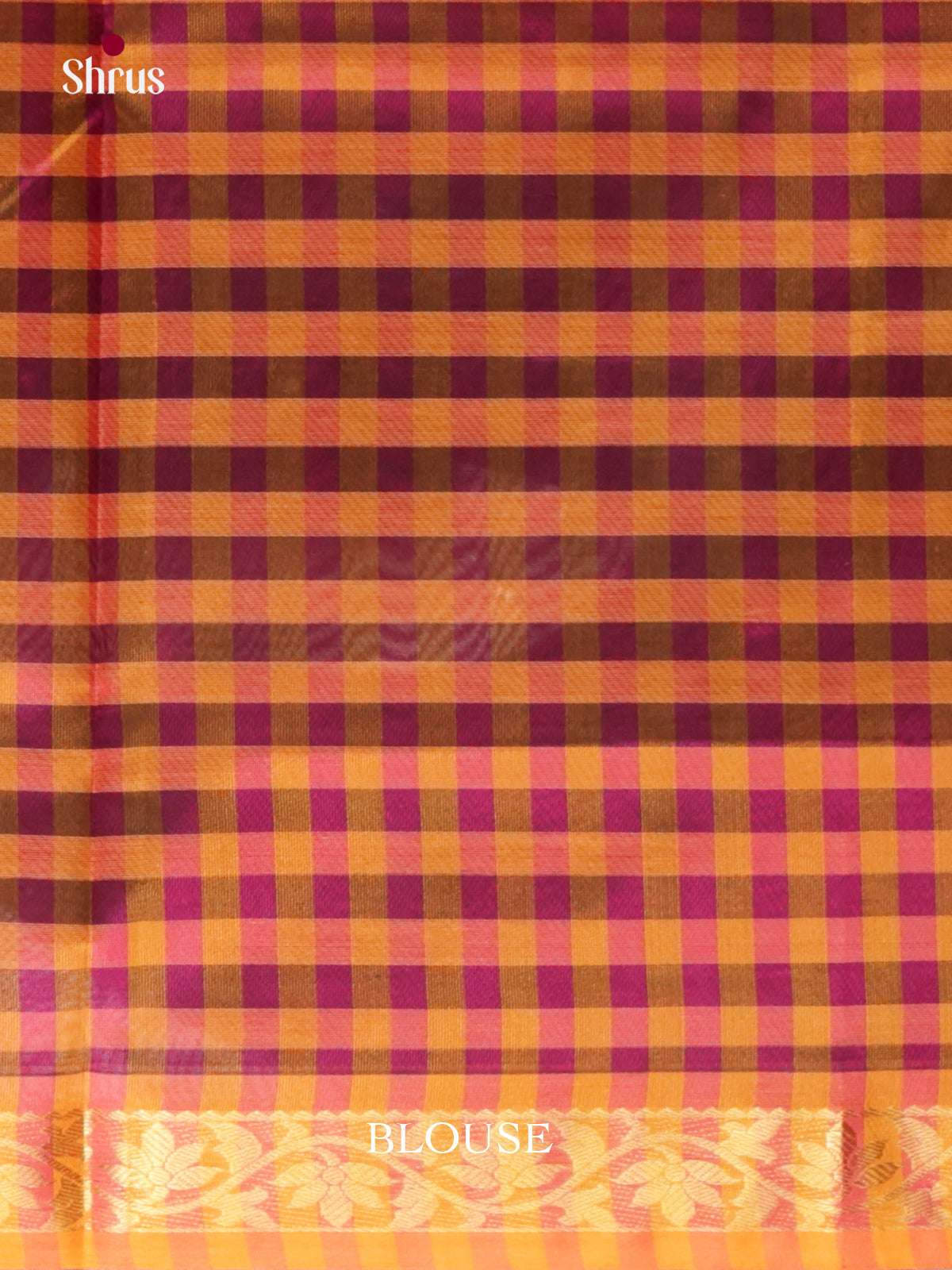 DIS24168 - Silk Cotton Saree - Shop on Shrus.com