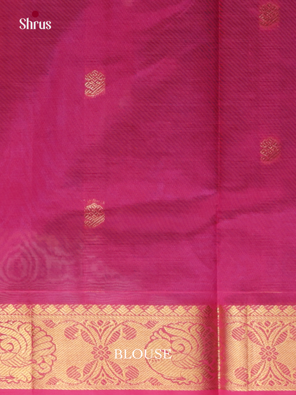 DIS24230 - Silk Cotton Saree - Shop on Shrus.com