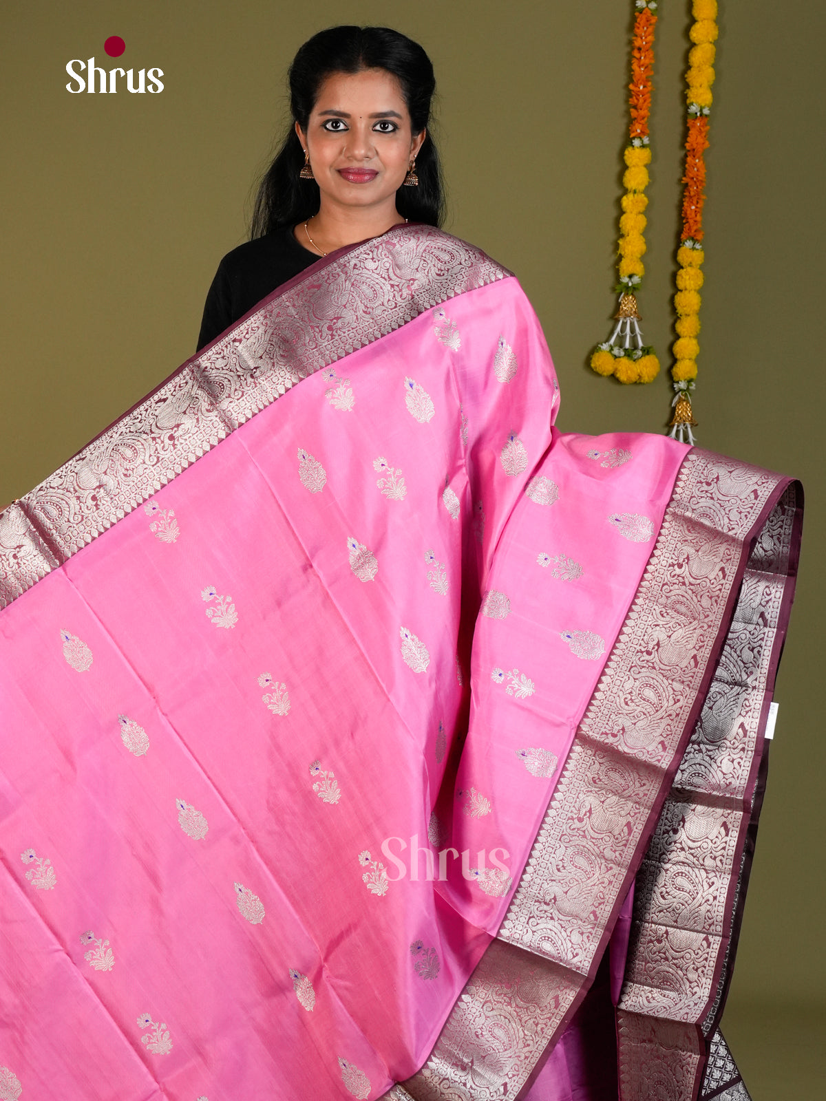 DIS24307 - Venkatagiri silk Saree - Shop on Shrus.com