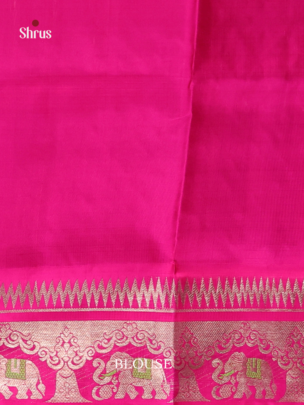 Purple & Pink Venkatagiri silk Saree adorned with zari peacock buttas