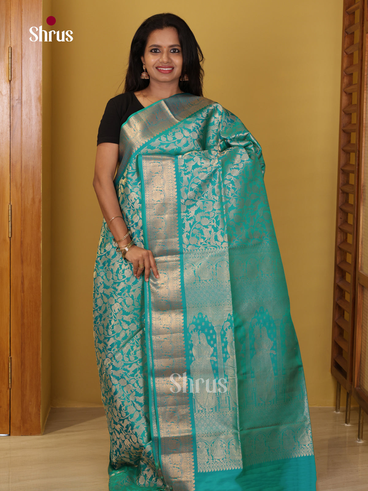 DIS24350 - Soft Silk (HR) Saree - Shop on Shrus.com