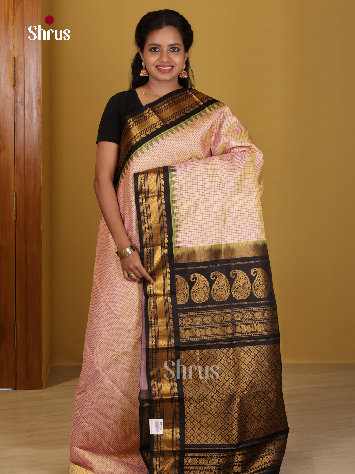 DIS24707 - Gadwal silk Saree - Shop on Shrus.com