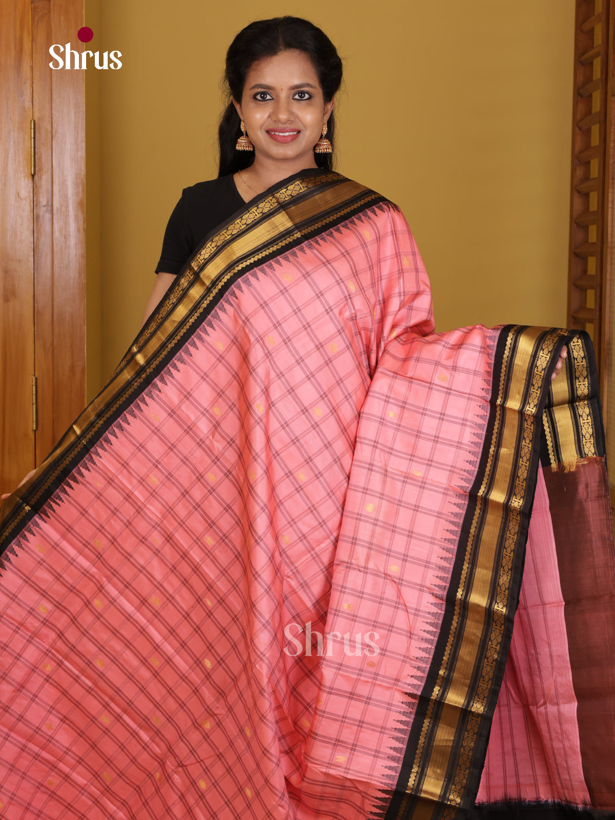 DIS24721 - Gadwal silk Saree