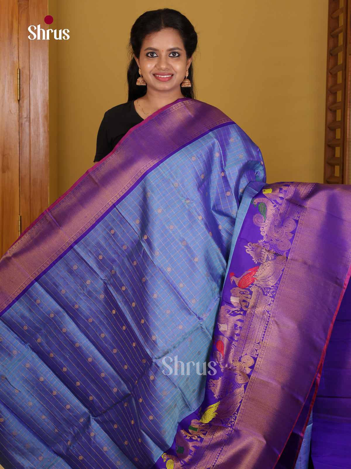 DIS24734 - Gadwal silk Saree