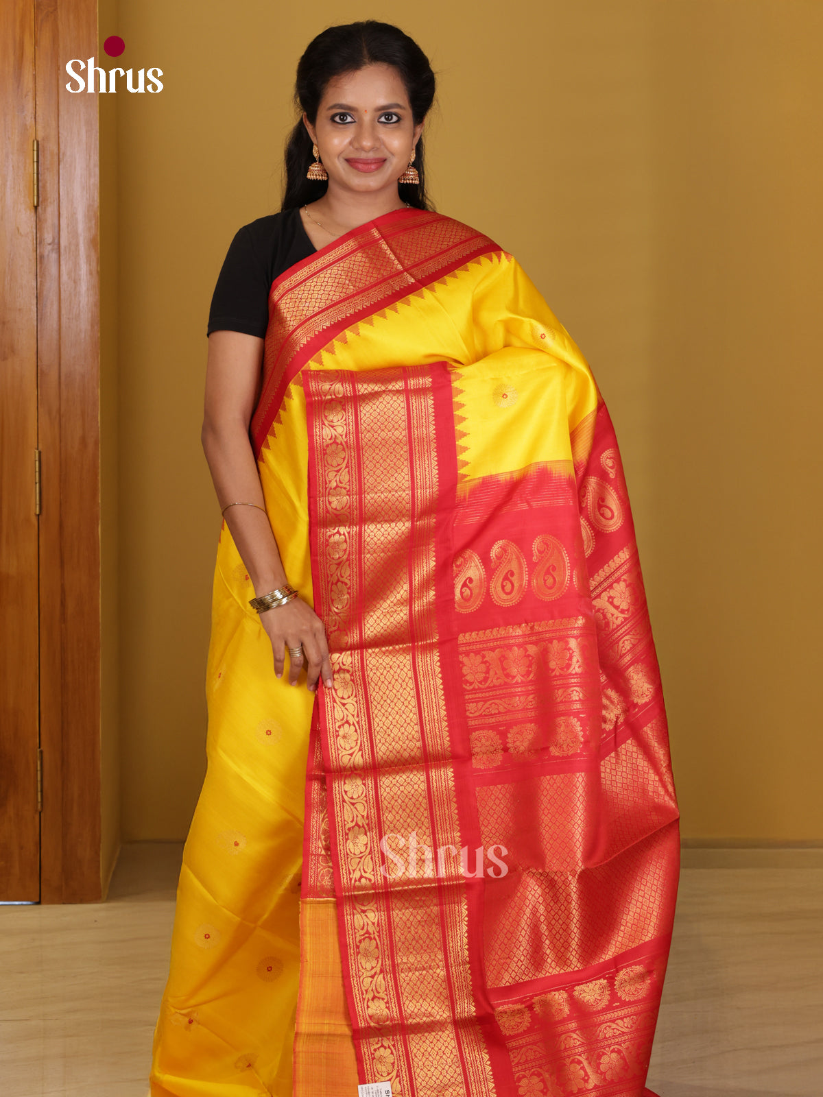 DIS24748 - Gadwal silk Saree