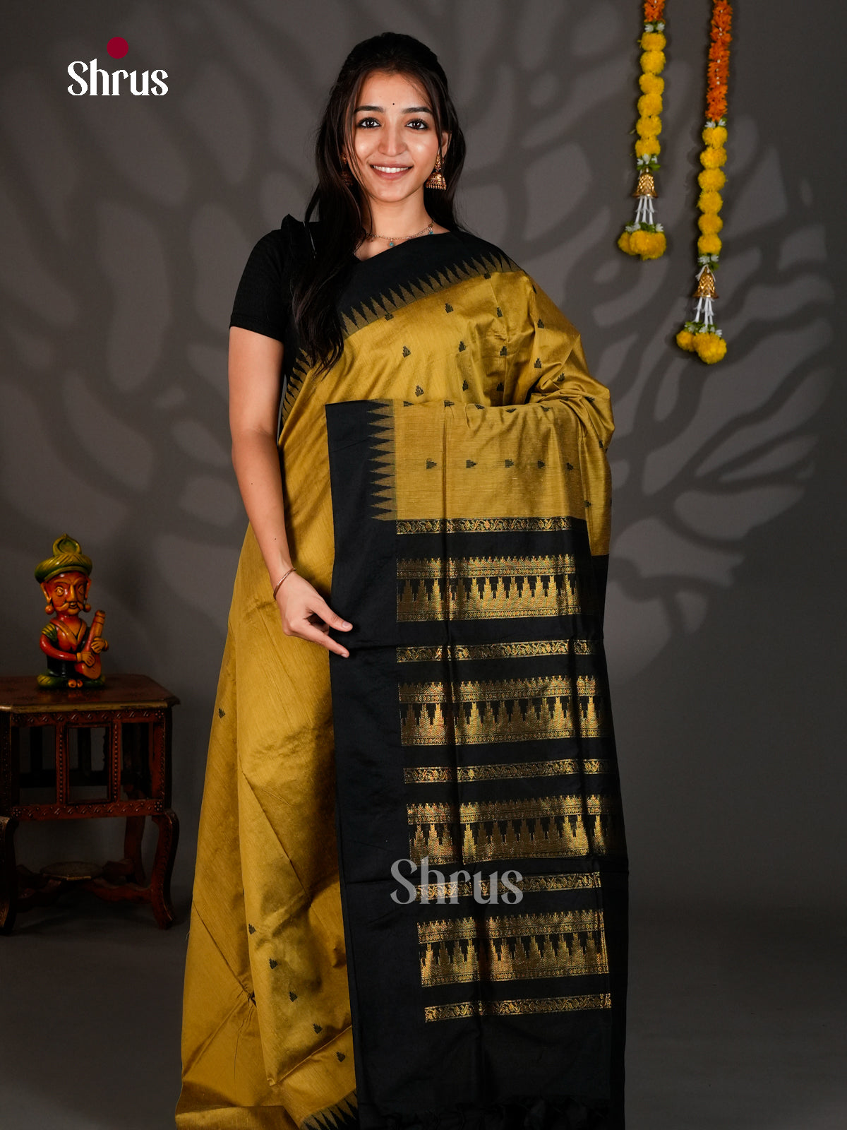 DIS25213 - Kalyani Cotton Saree - Shop on Shrus.com
