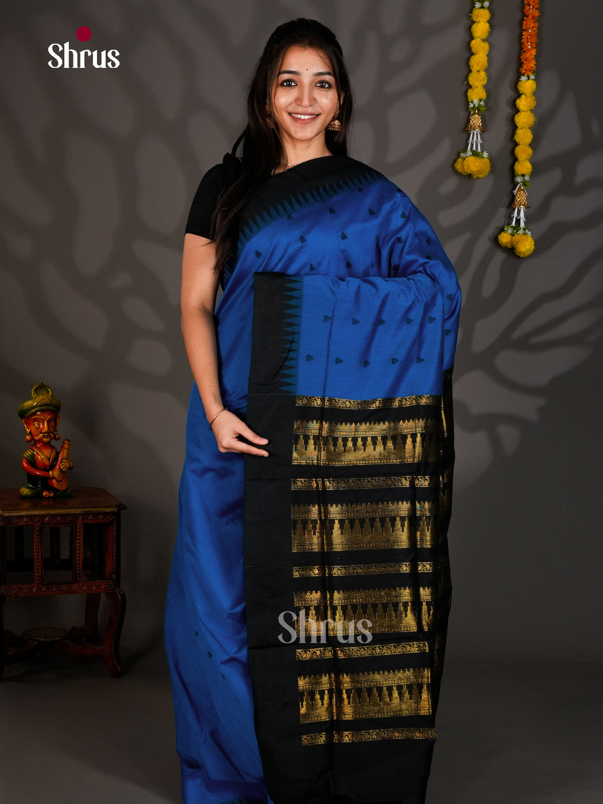 DIS25282 - Kalyani Cotton Saree - Shop on Shrus.com