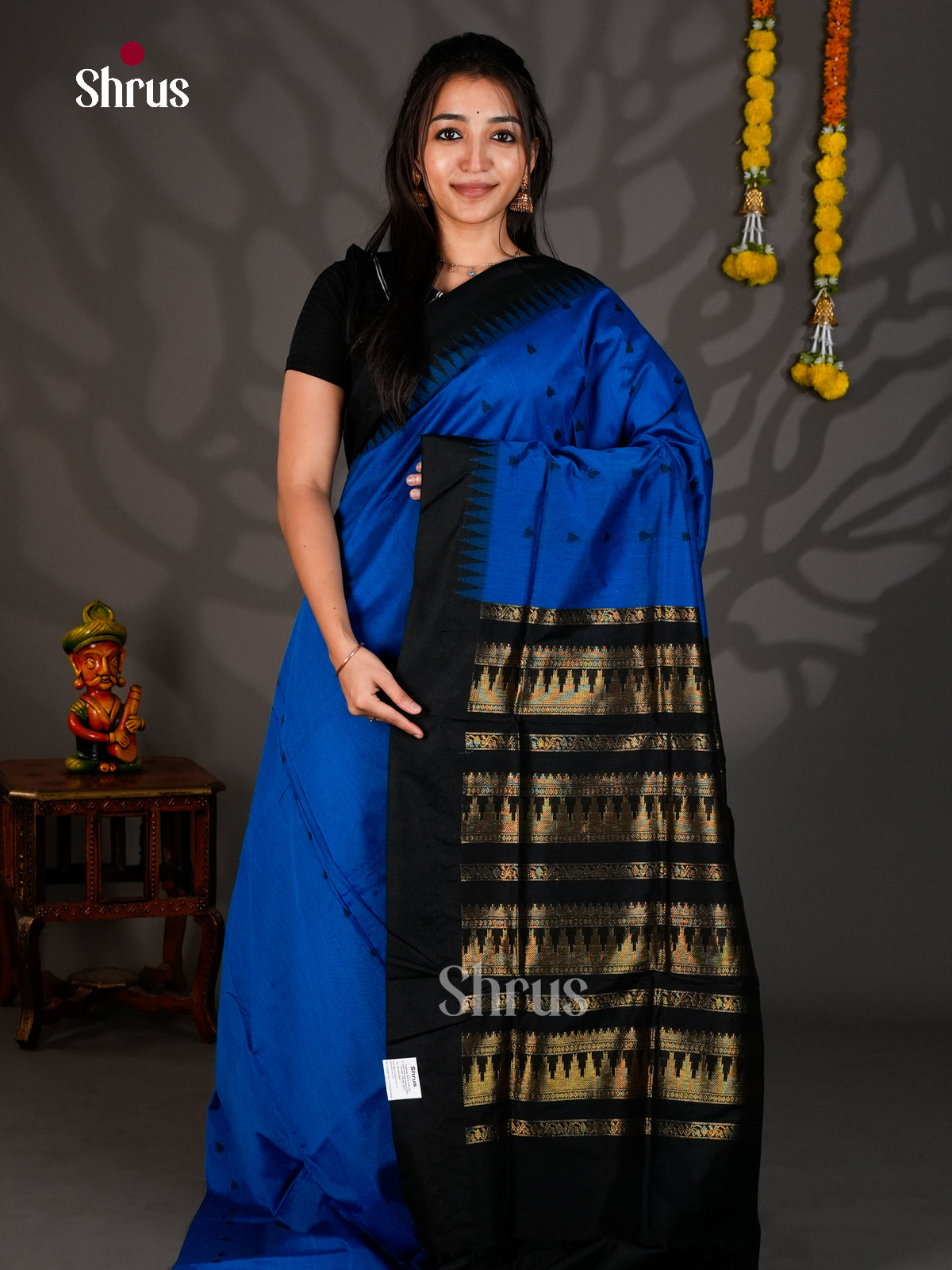 DIS25304 - Kalyani Cotton Saree - Shop on Shrus.com