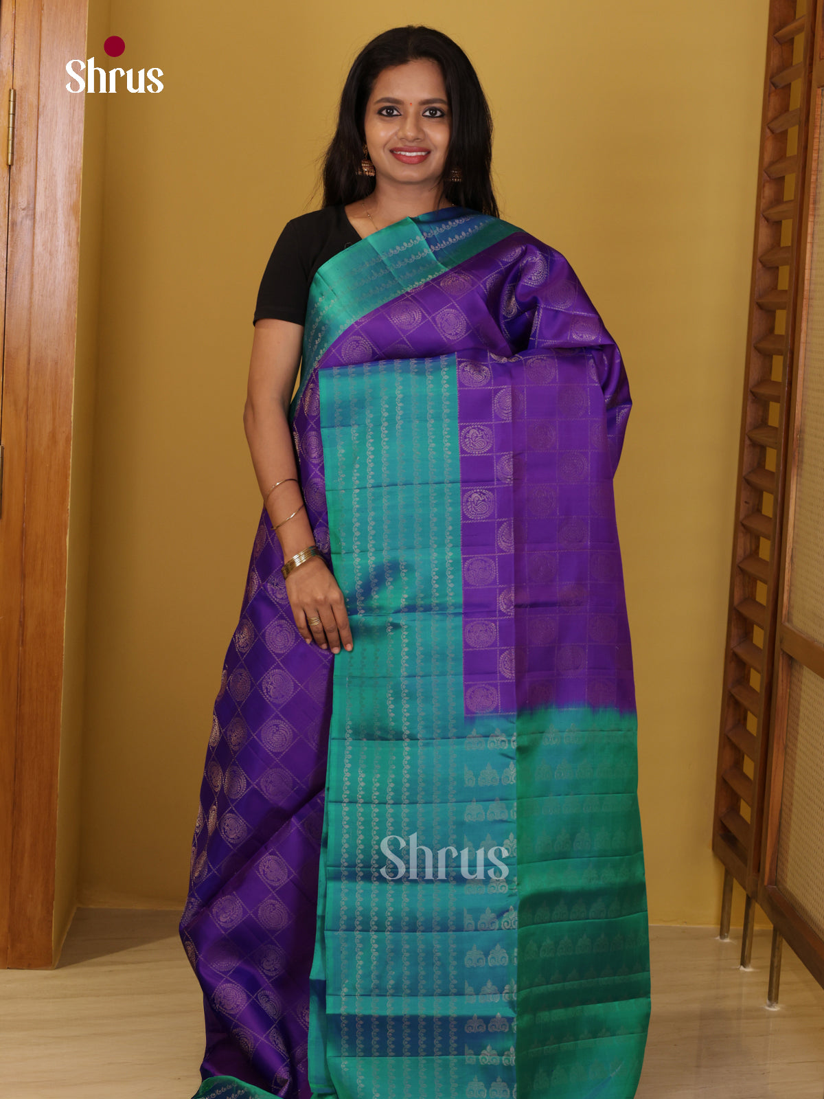 DIS25368 - Soft Silk (HR) Saree - Shop on Shrus.com
