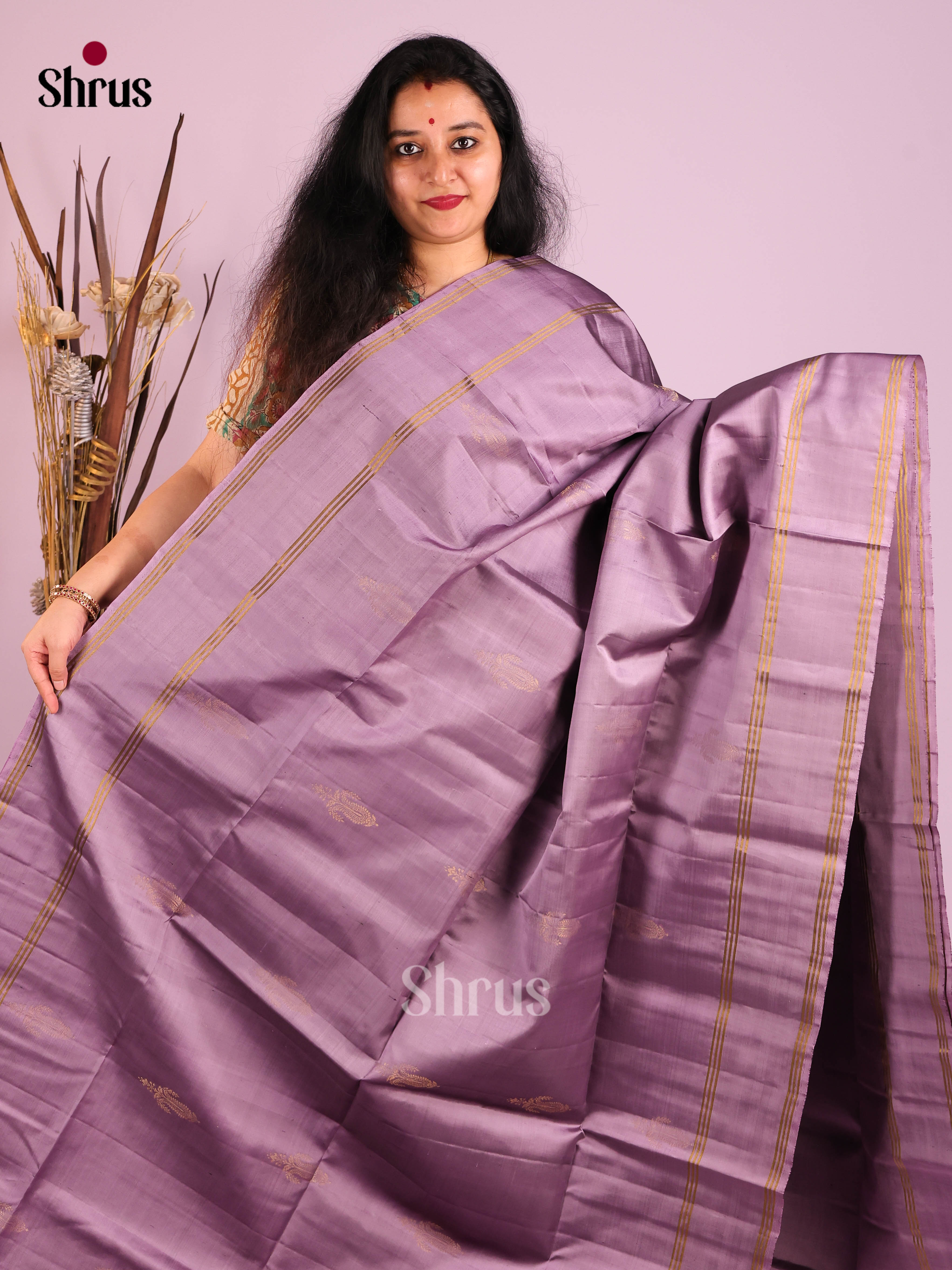 DIS25381 - Soft Silk (HR) Saree - Shop on Shrus.com