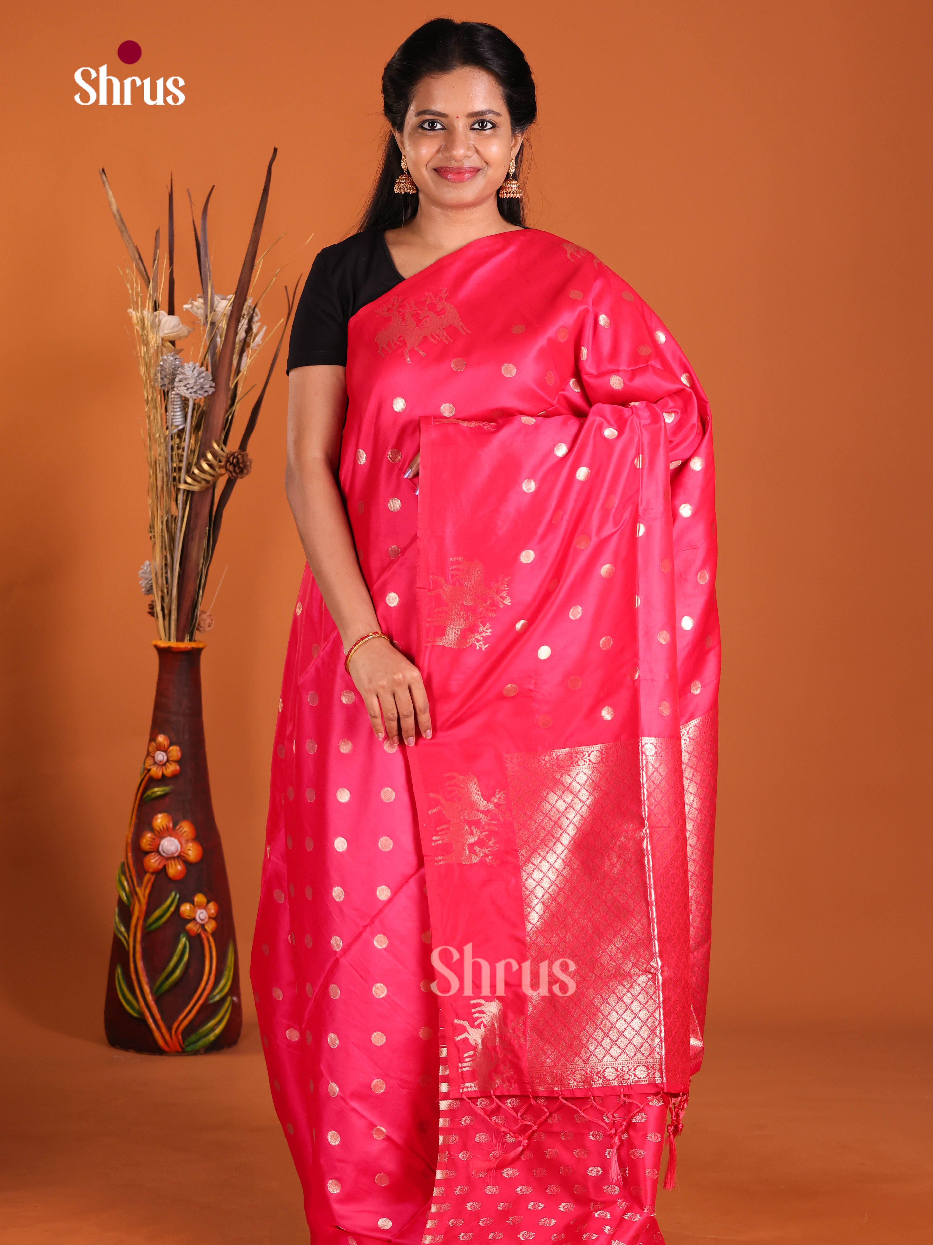DIS26035 - Semi Softsilk Saree