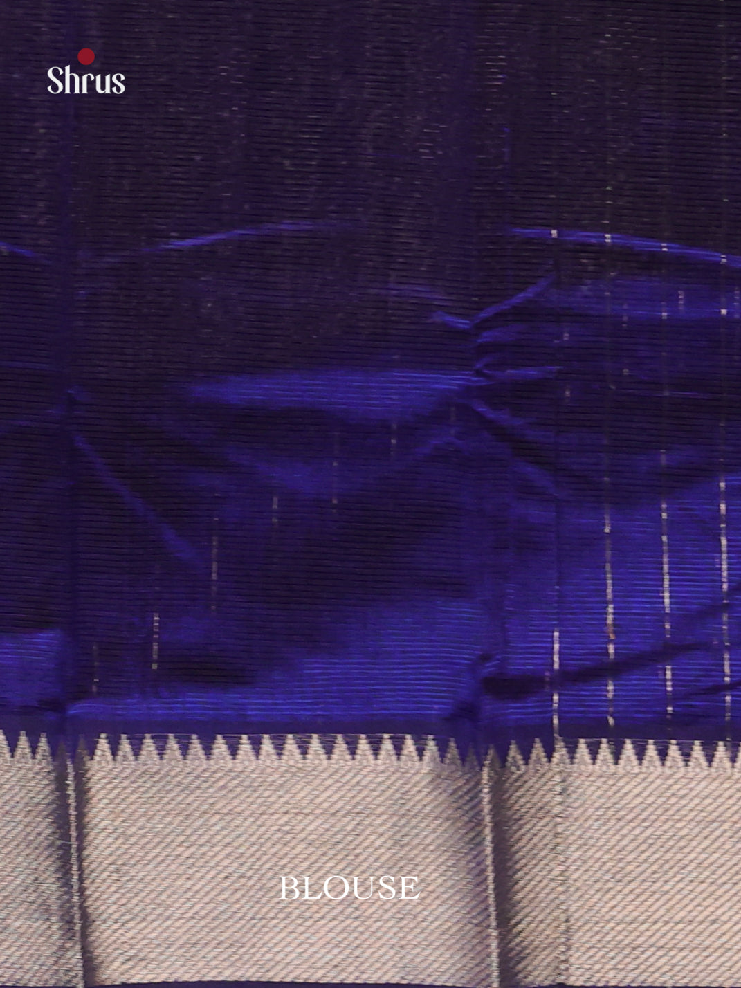 Blue (Single Tone) - Mangalagiri silkcotton Saree