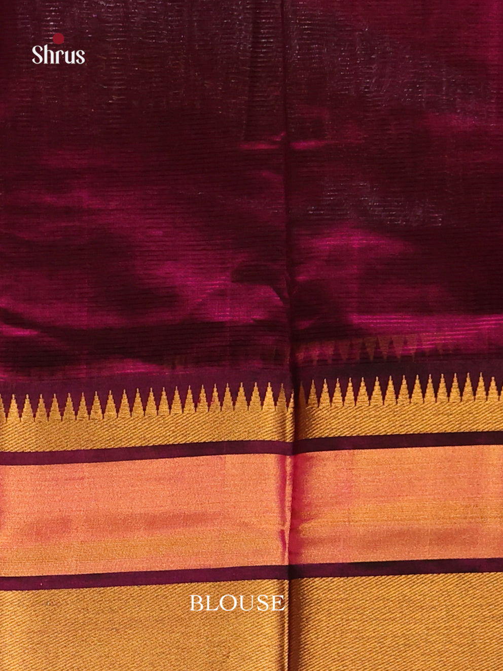Purple(Single Tone) - Mangalagiri silkcotton Saree