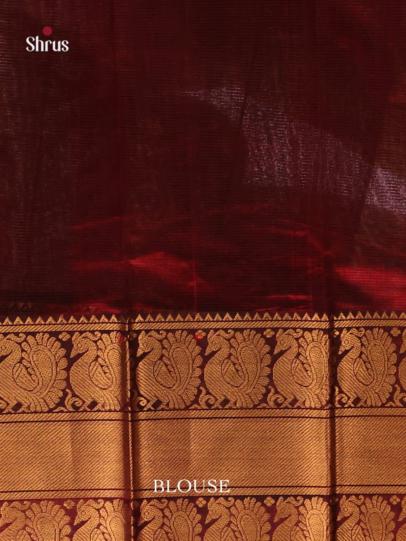 Maroon(Single Tone) - Mangalagiri silkcotton Saree