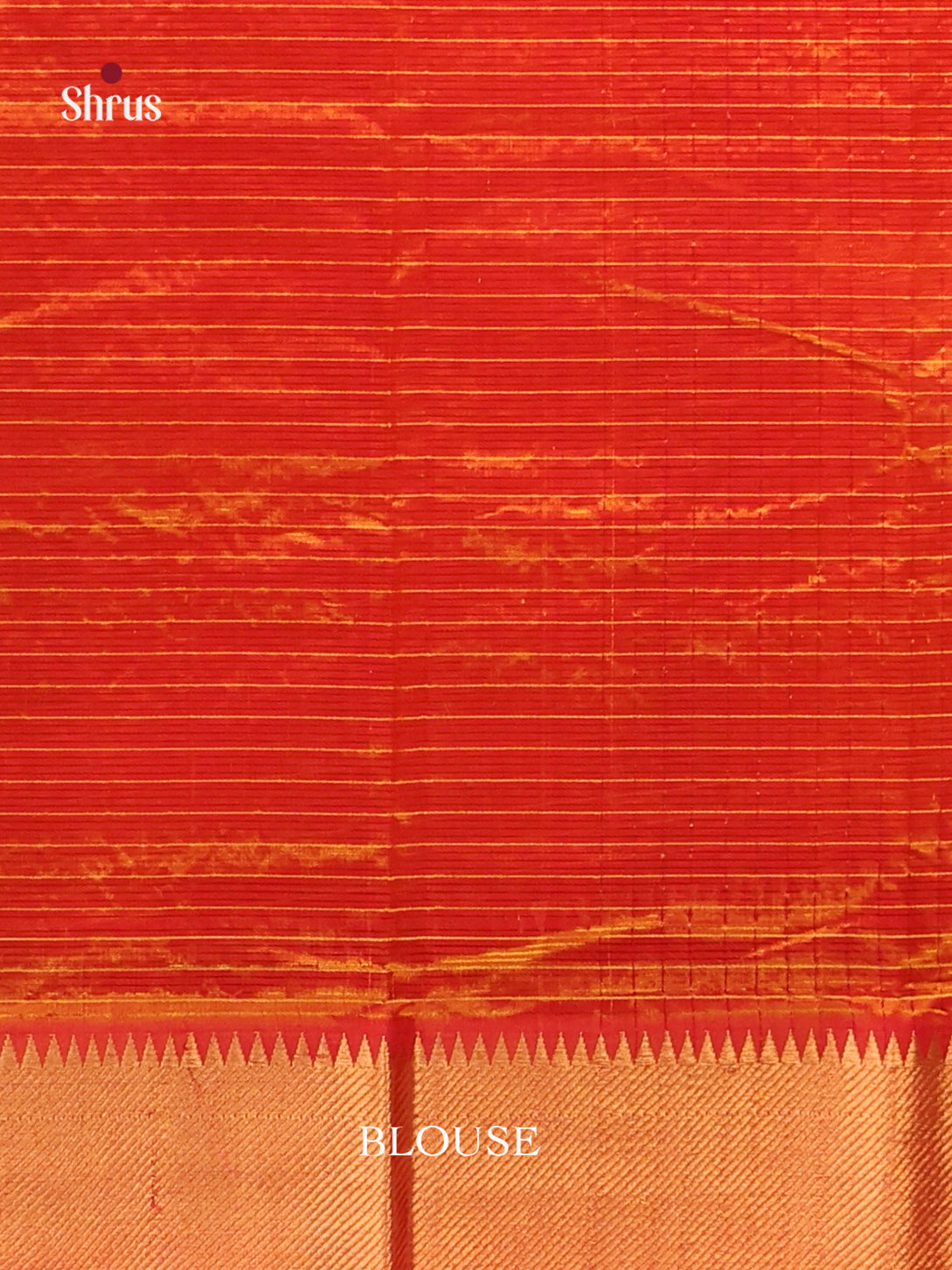 Orange(Single Tone) - Mangalagiri silkcotton Saree