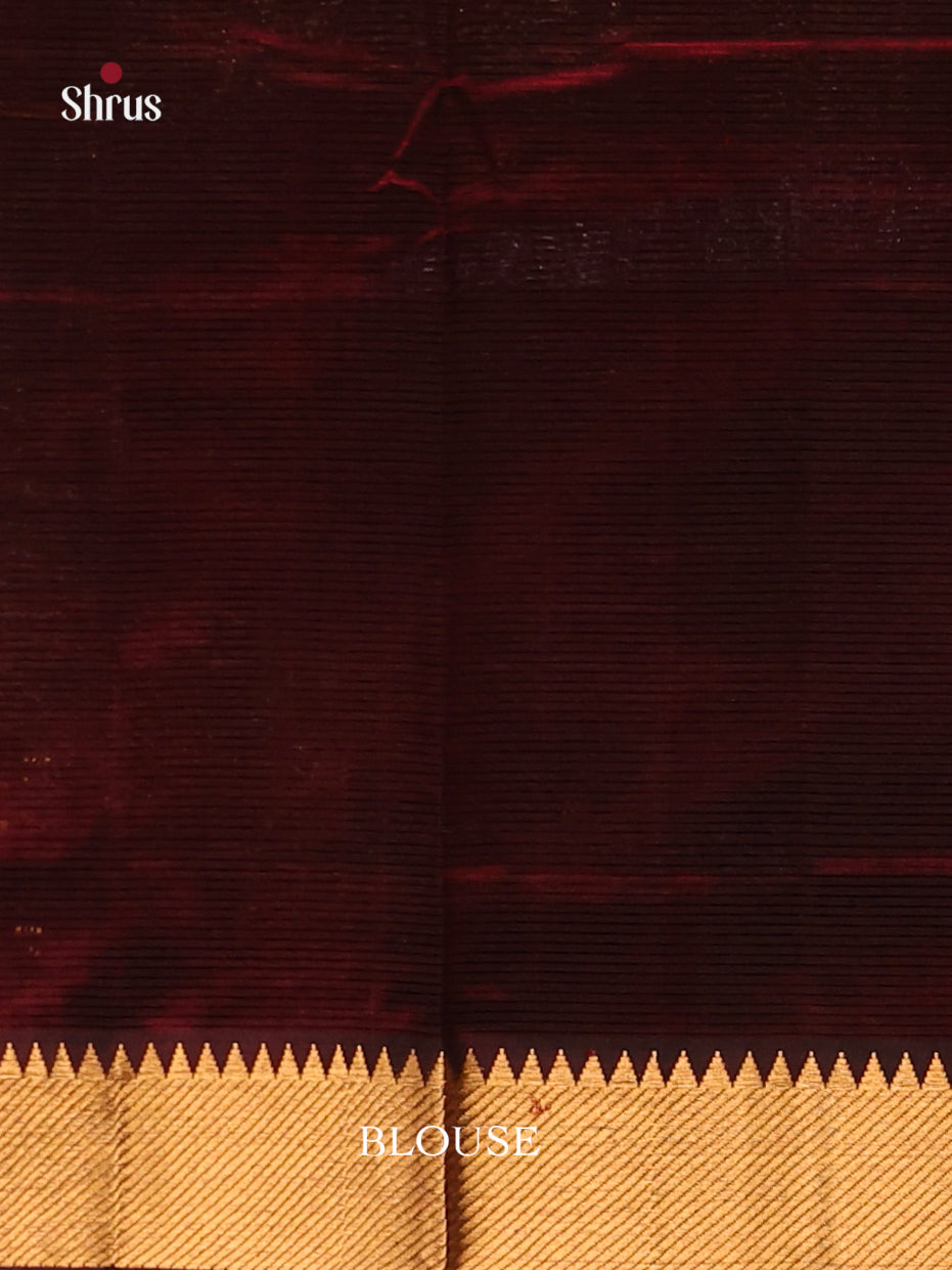 Maroon(Single Tone) - Mangalagiri silkcotton Saree