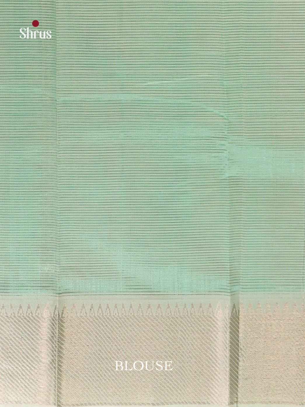 Aqua Green(single tone) -  Mangalagiri silkcotton Saree