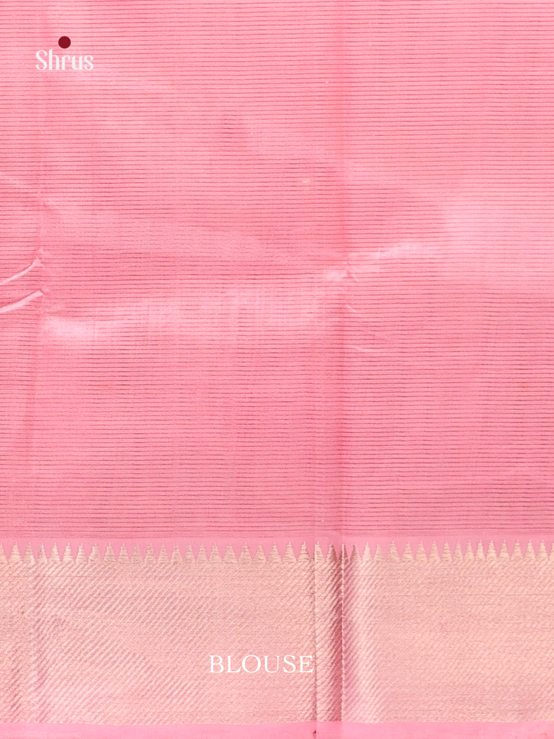 Baby Pink(Single Tone) - Mangalagiri silkcotton Saree