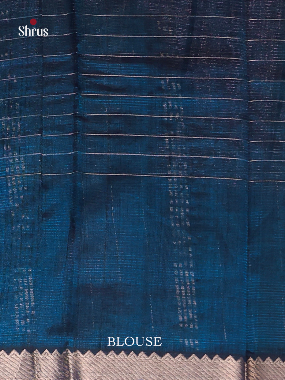 Blue(Single Tone) - Mangalagiri silkcotton Saree