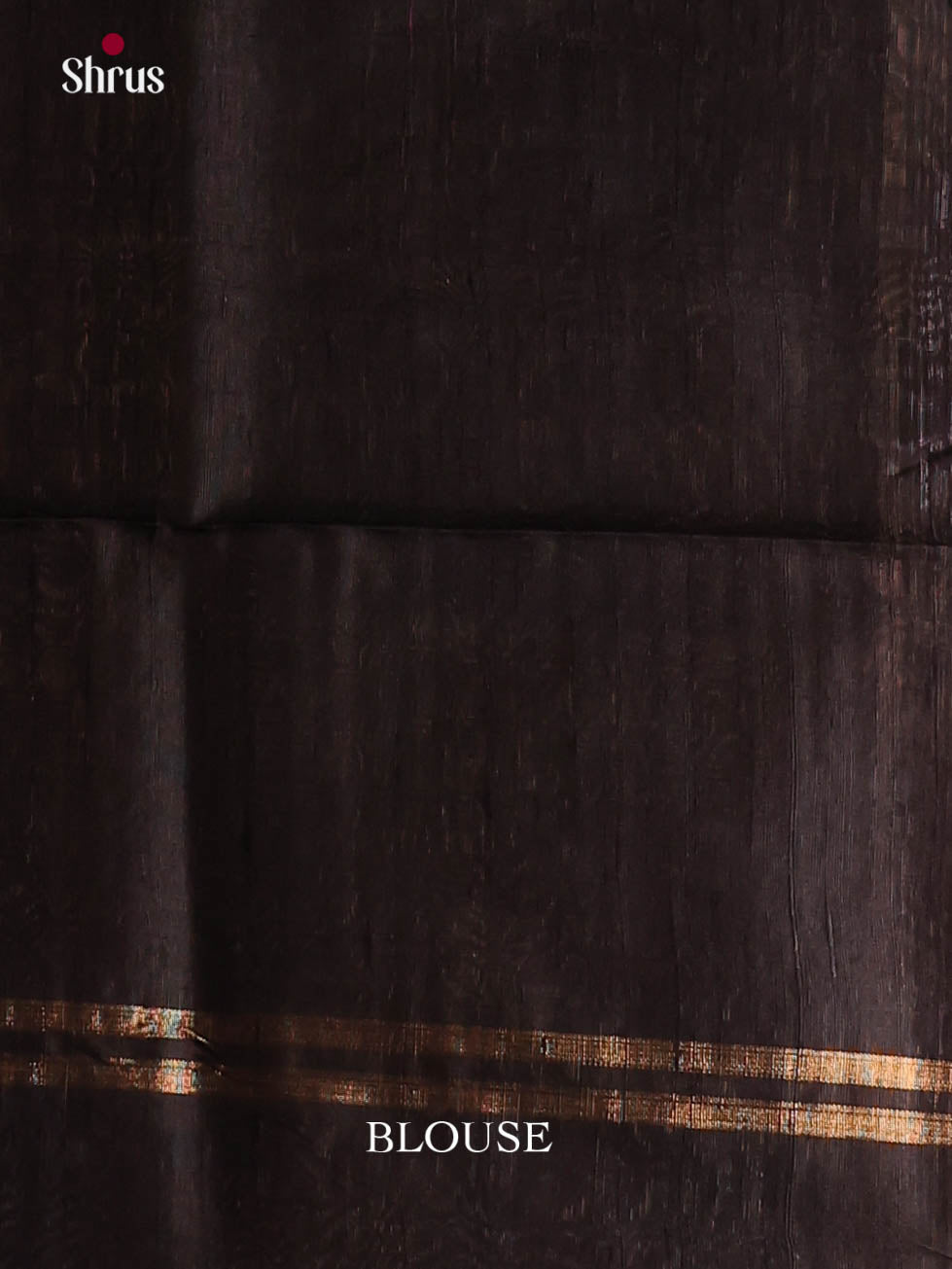 Red & Black- Raw Silk Saree