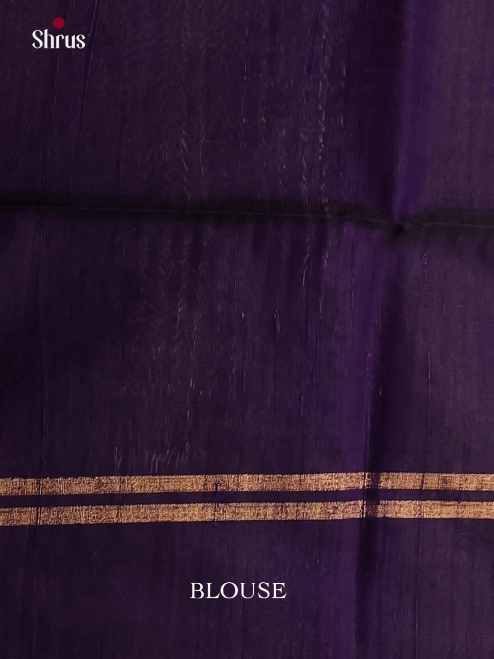 Pink & Blue - Raw Silk Saree