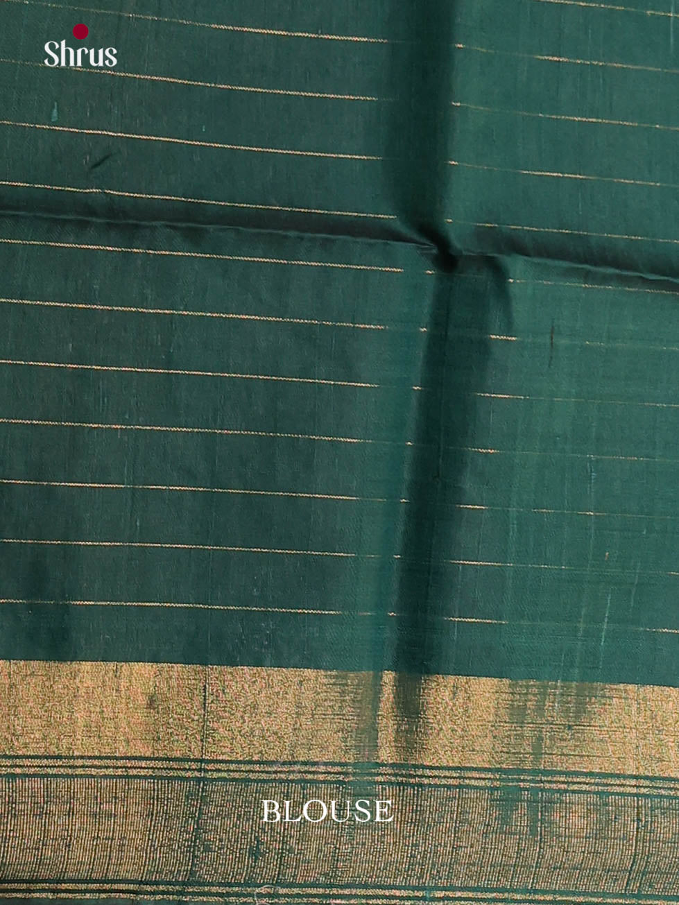 Mustard & Green  - Raw Silk Saree - Shop on Shrus.com