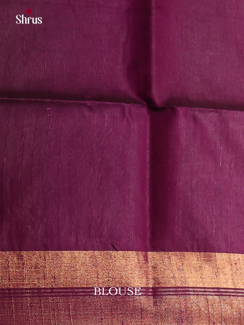 Lavender & Purple - Raw Silk Saree - Shop on Shrus.com